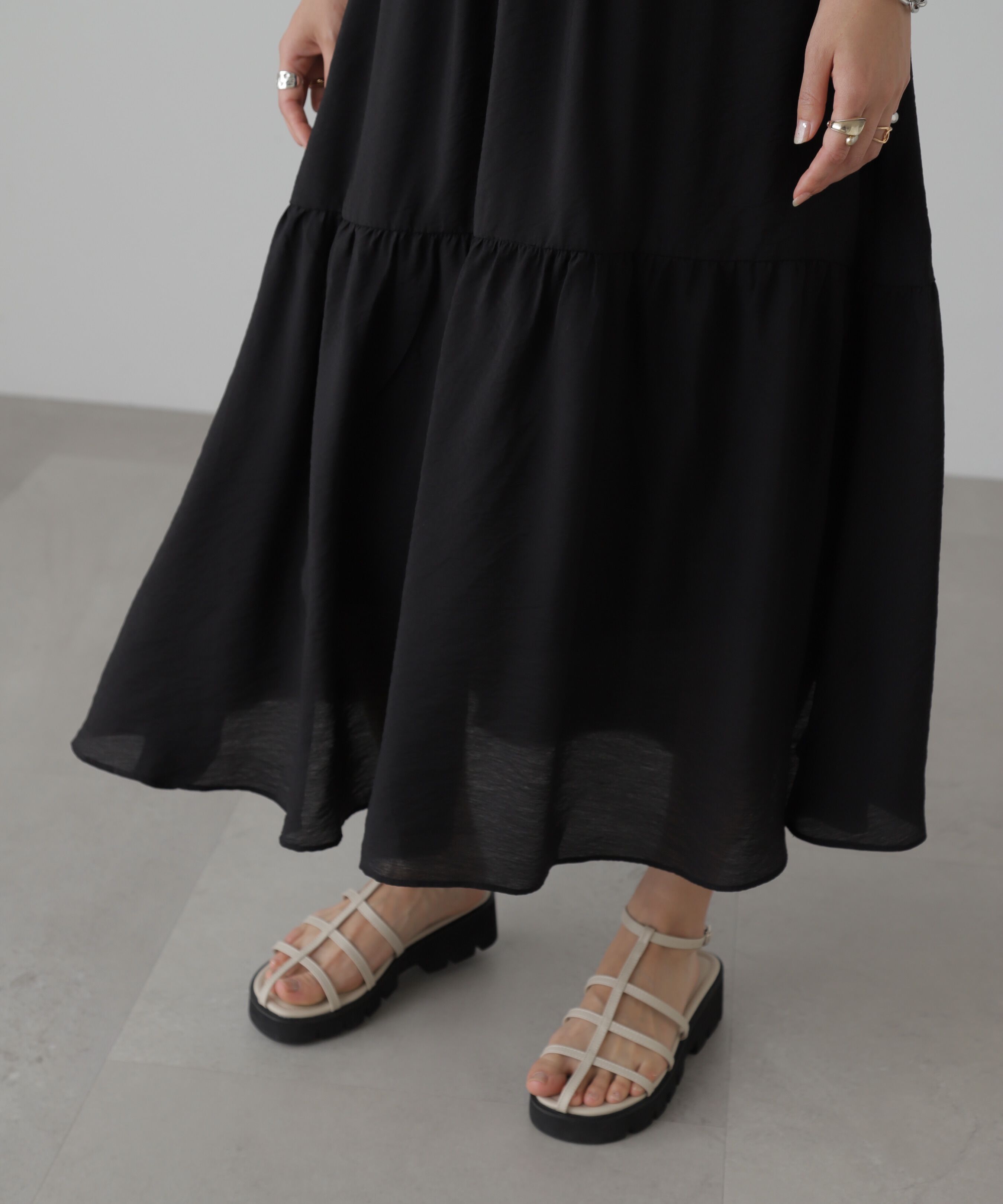  「ニットドッキングバックリボンワンピース」|ワンピース|