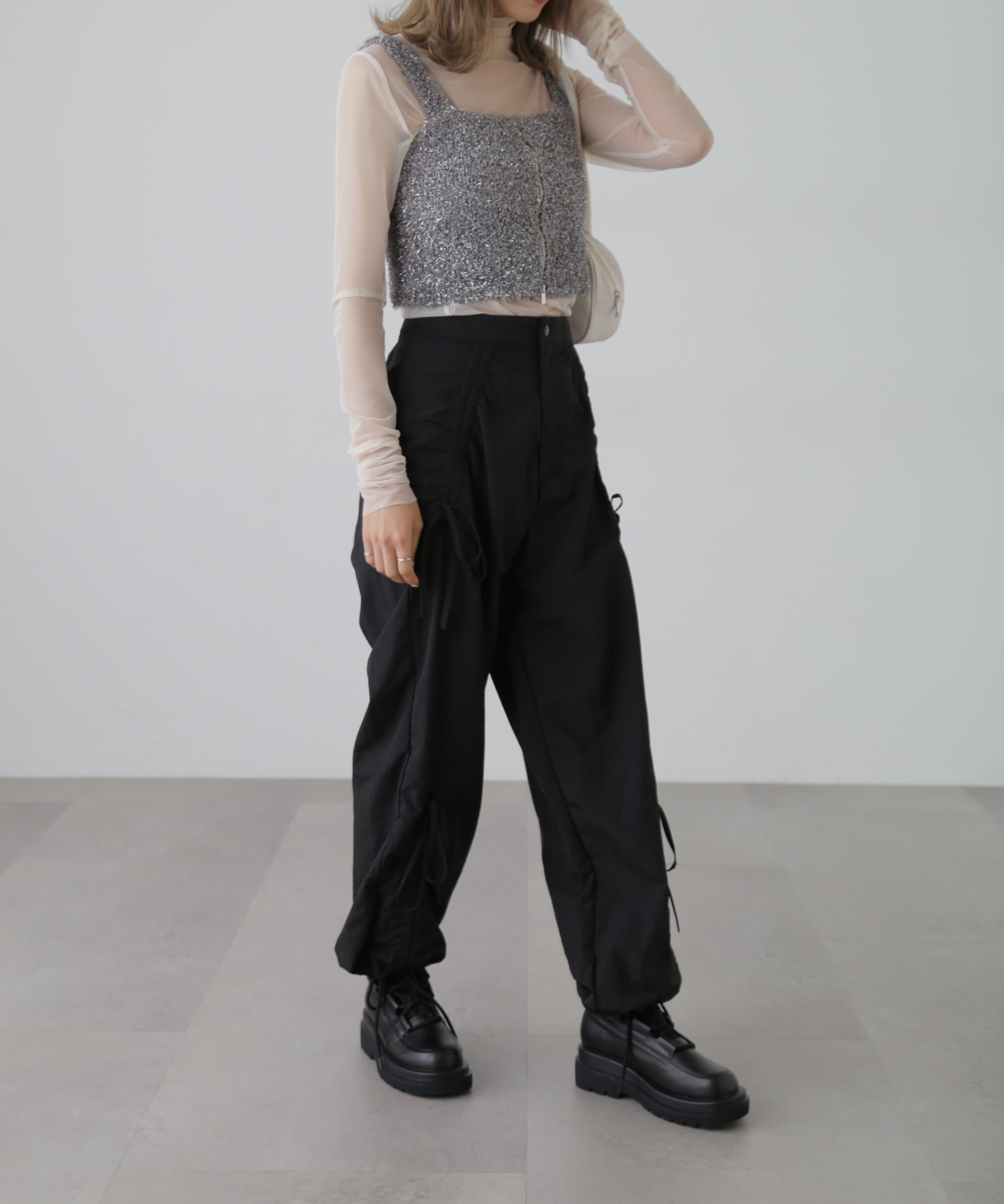  「リボンドロストパンツ」|その他|