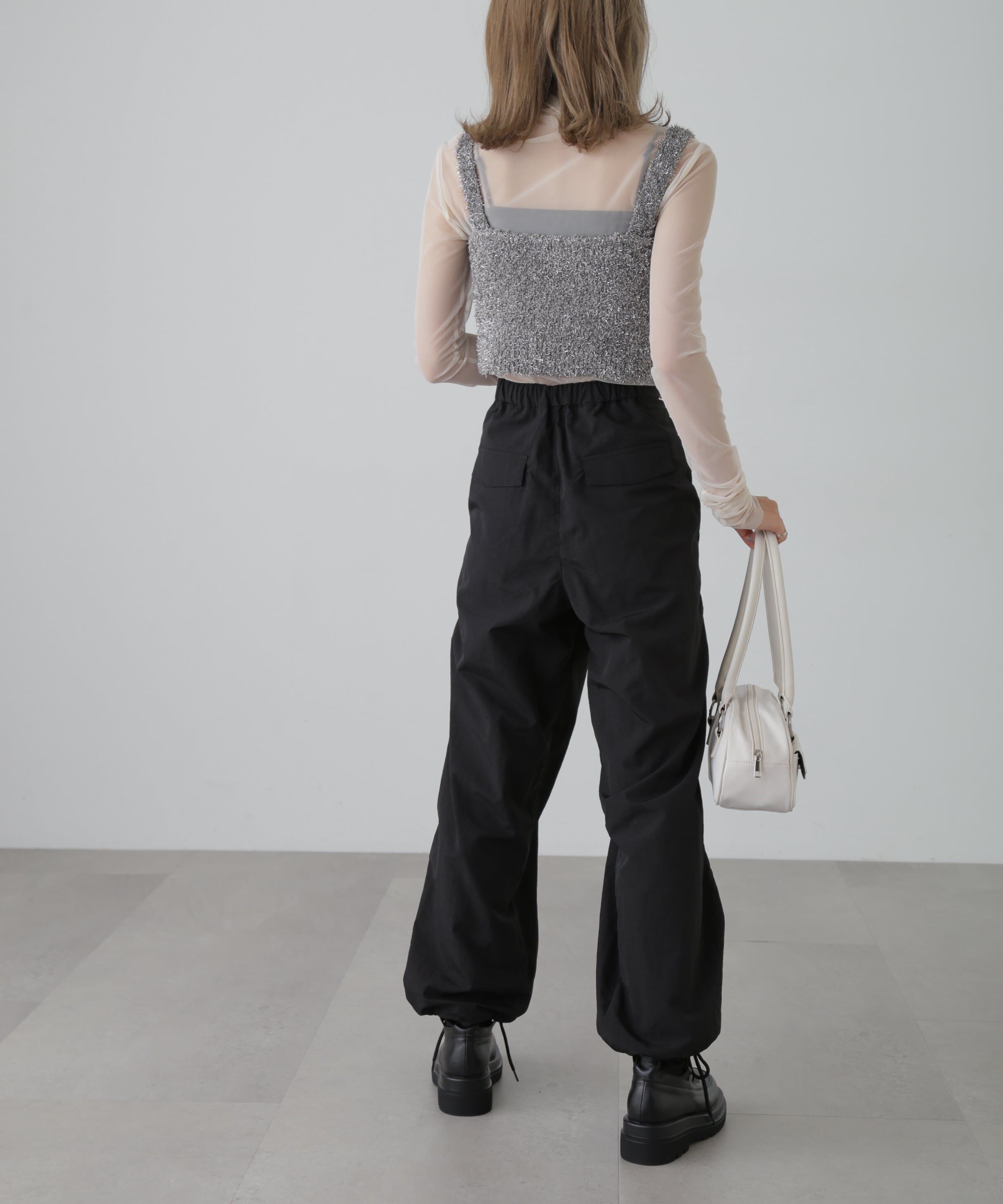  「リボンドロストパンツ」|その他|