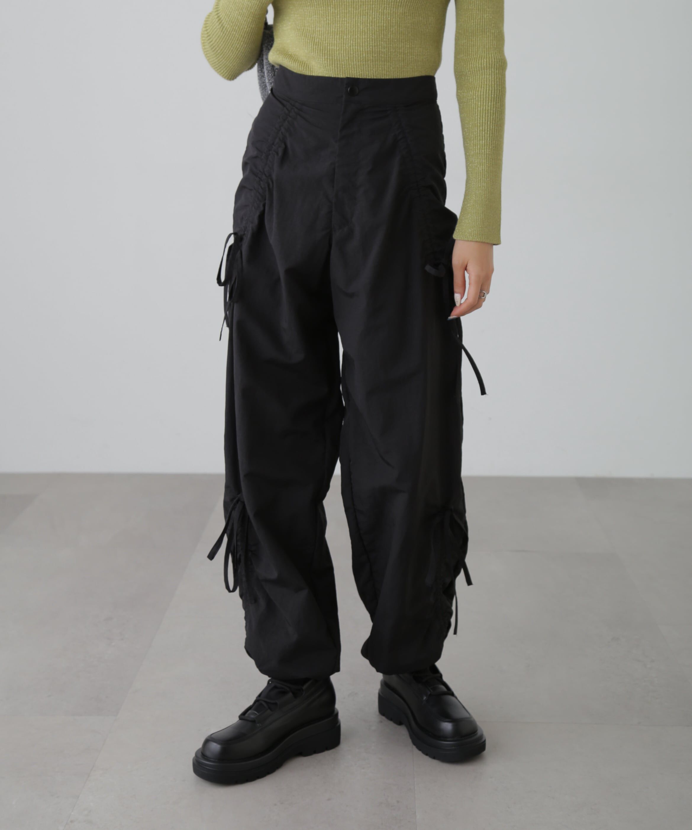  「リボンドロストパンツ」|その他|