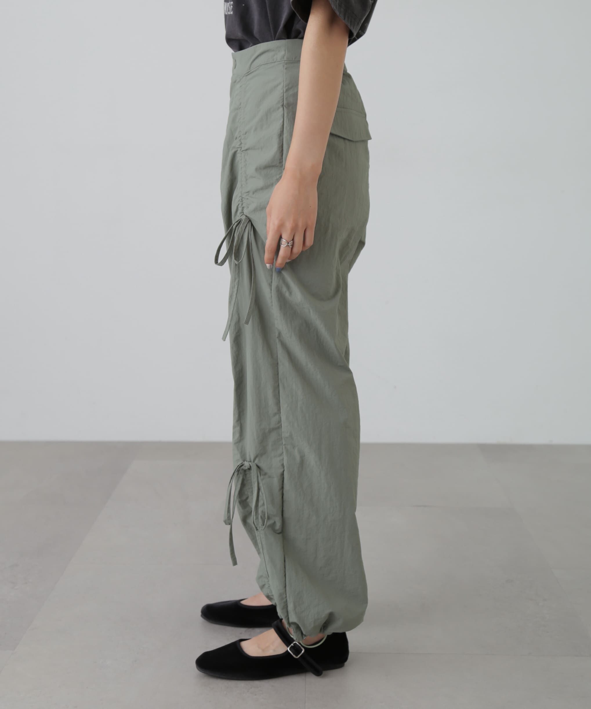  「リボンドロストパンツ」|その他|