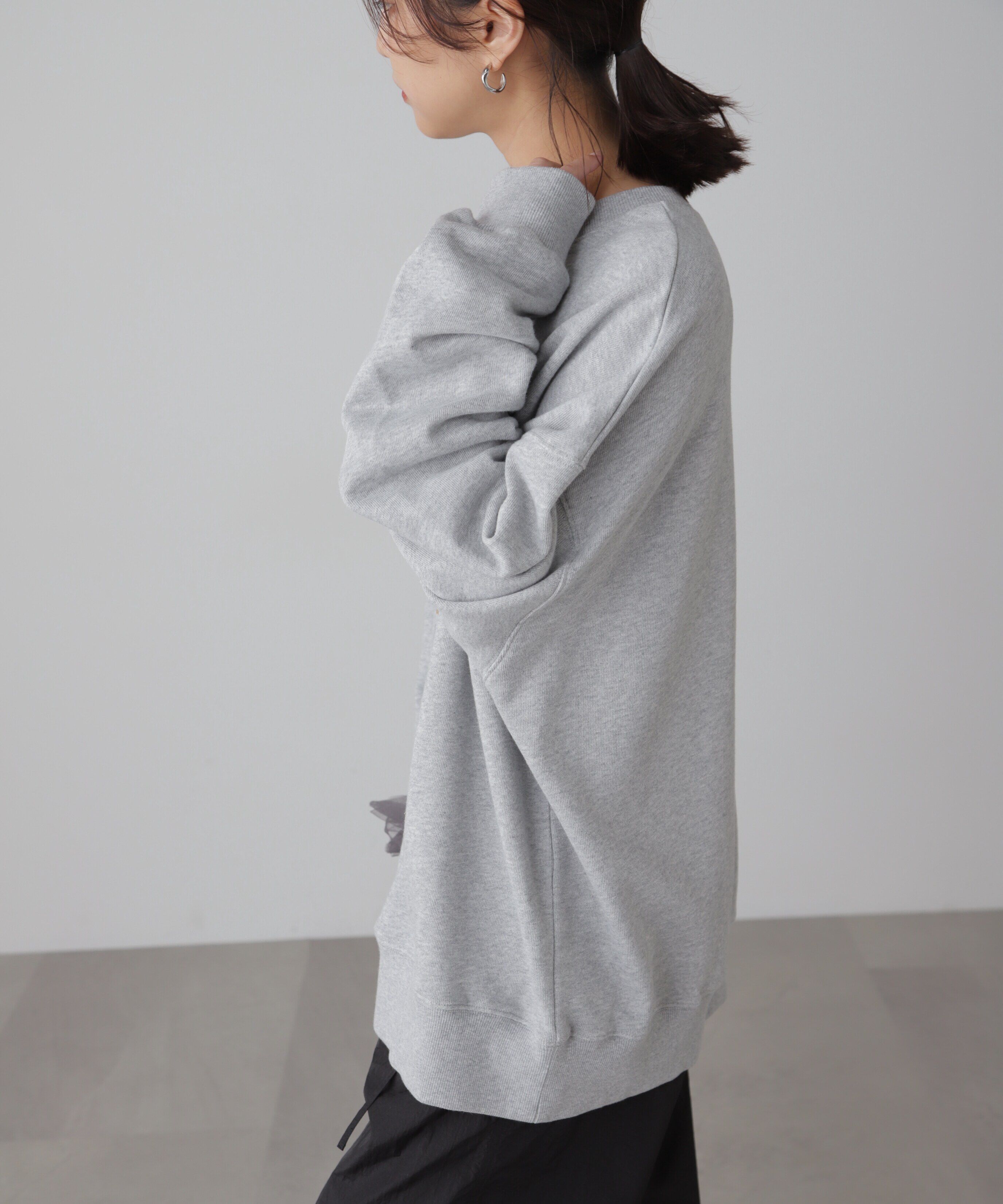  「マウンテンプリントビッグスウェット」|Tシャツ・カットソー|