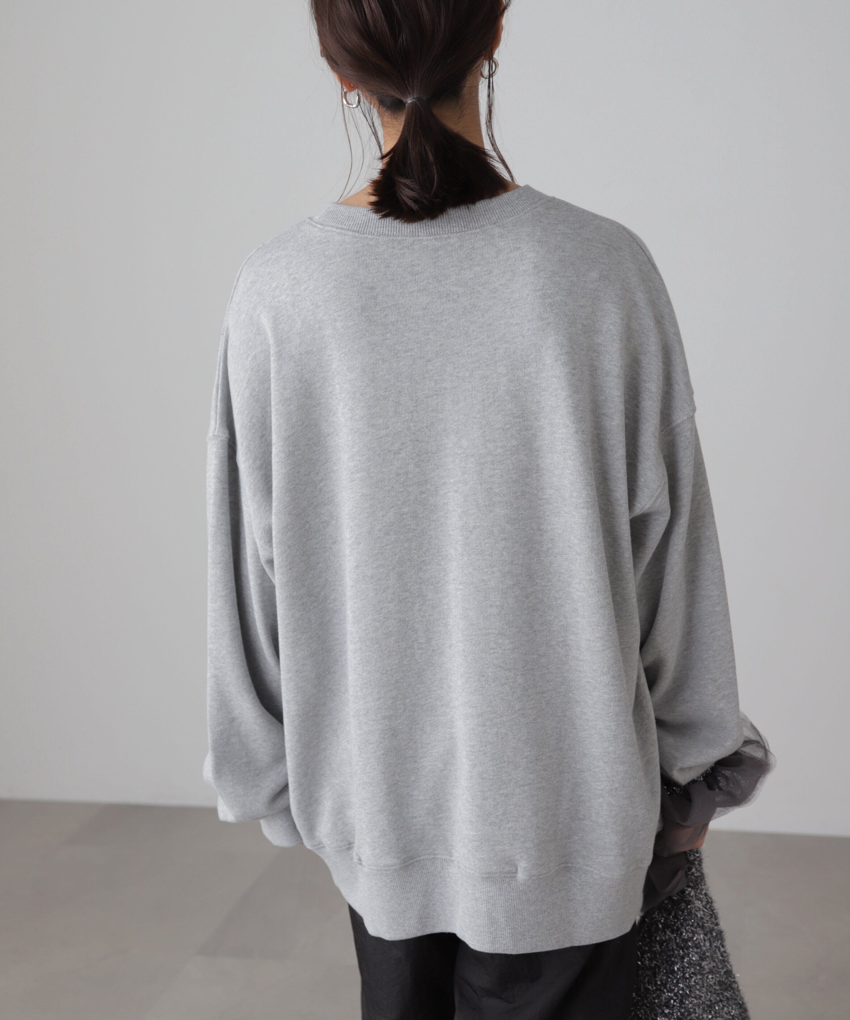  「マウンテンプリントビッグスウェット」|Tシャツ・カットソー|