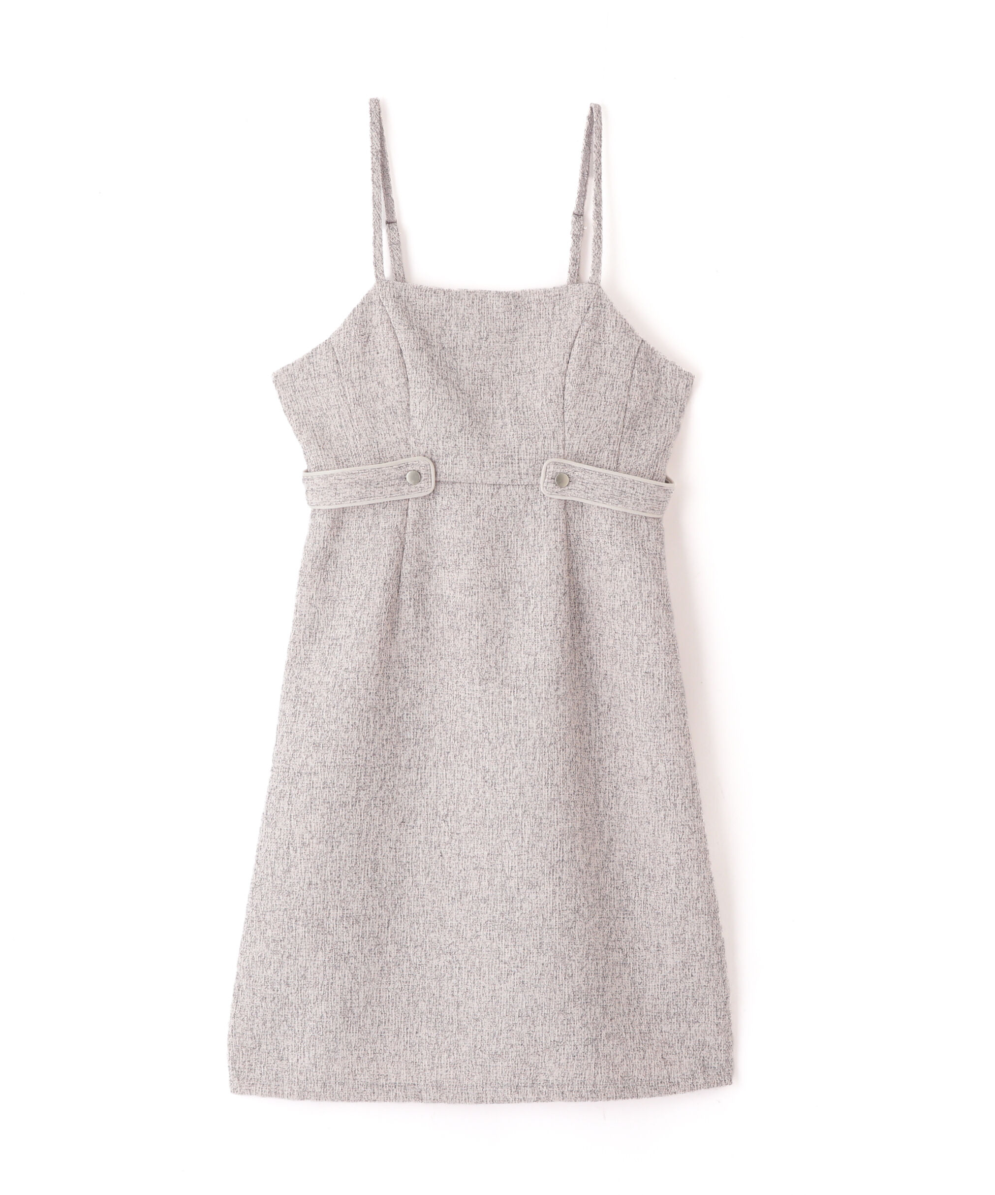  「ツイードライクキャミミニワンピース」|ワンピース|