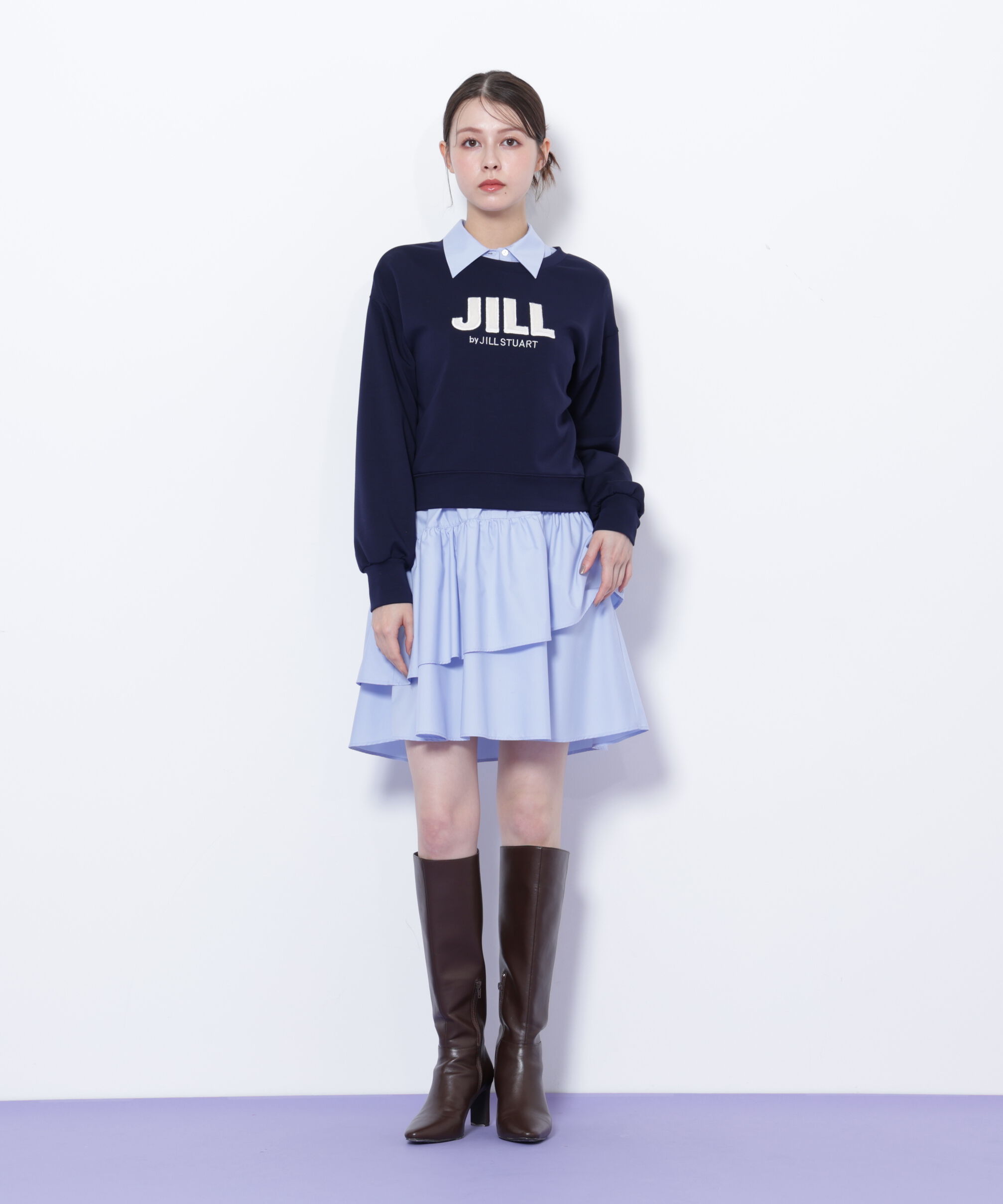  「フェイクファーロゴダイバースウェット」|Tシャツ・カットソー|