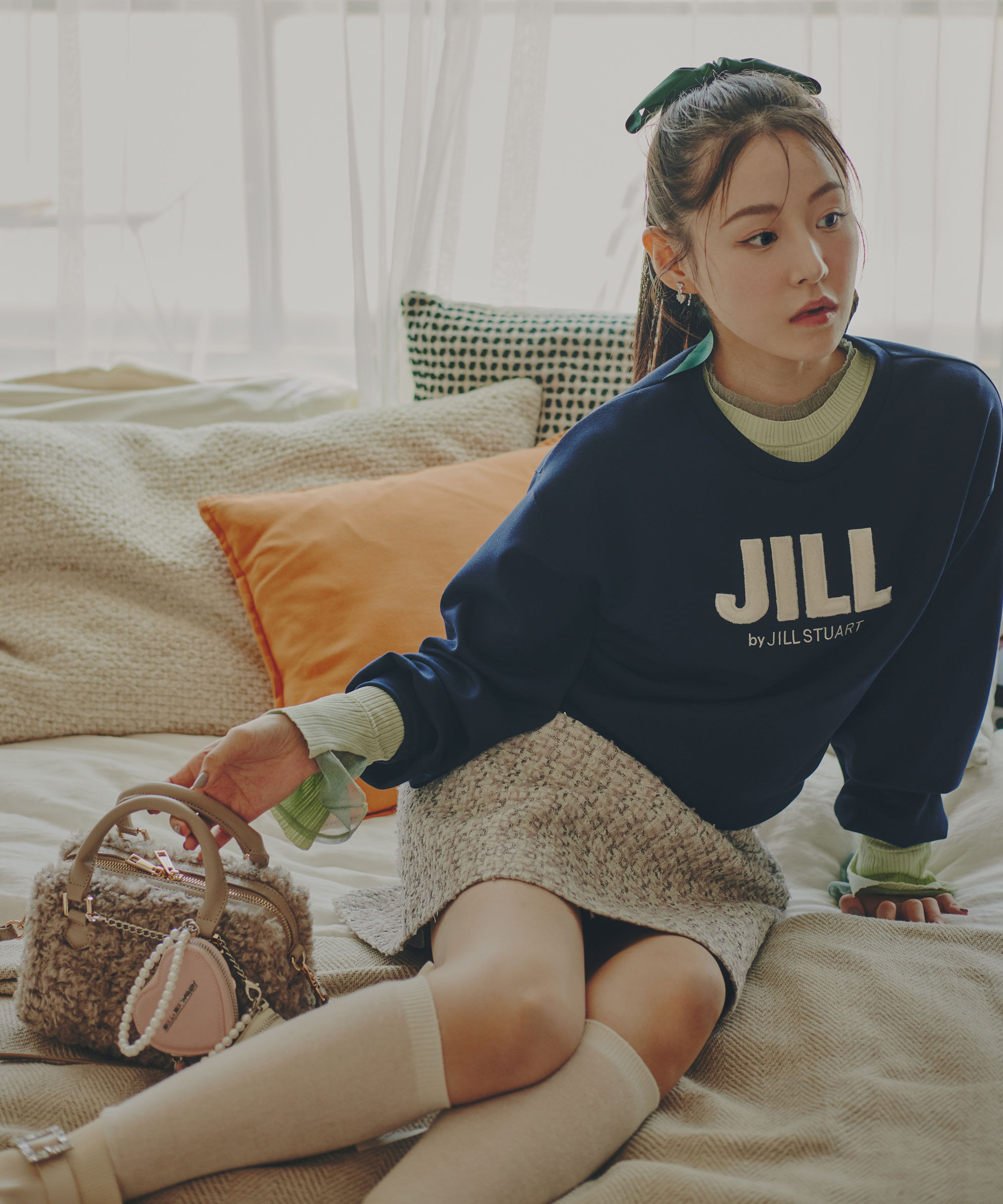  「フェイクファーロゴダイバースウェット」|Tシャツ・カットソー|