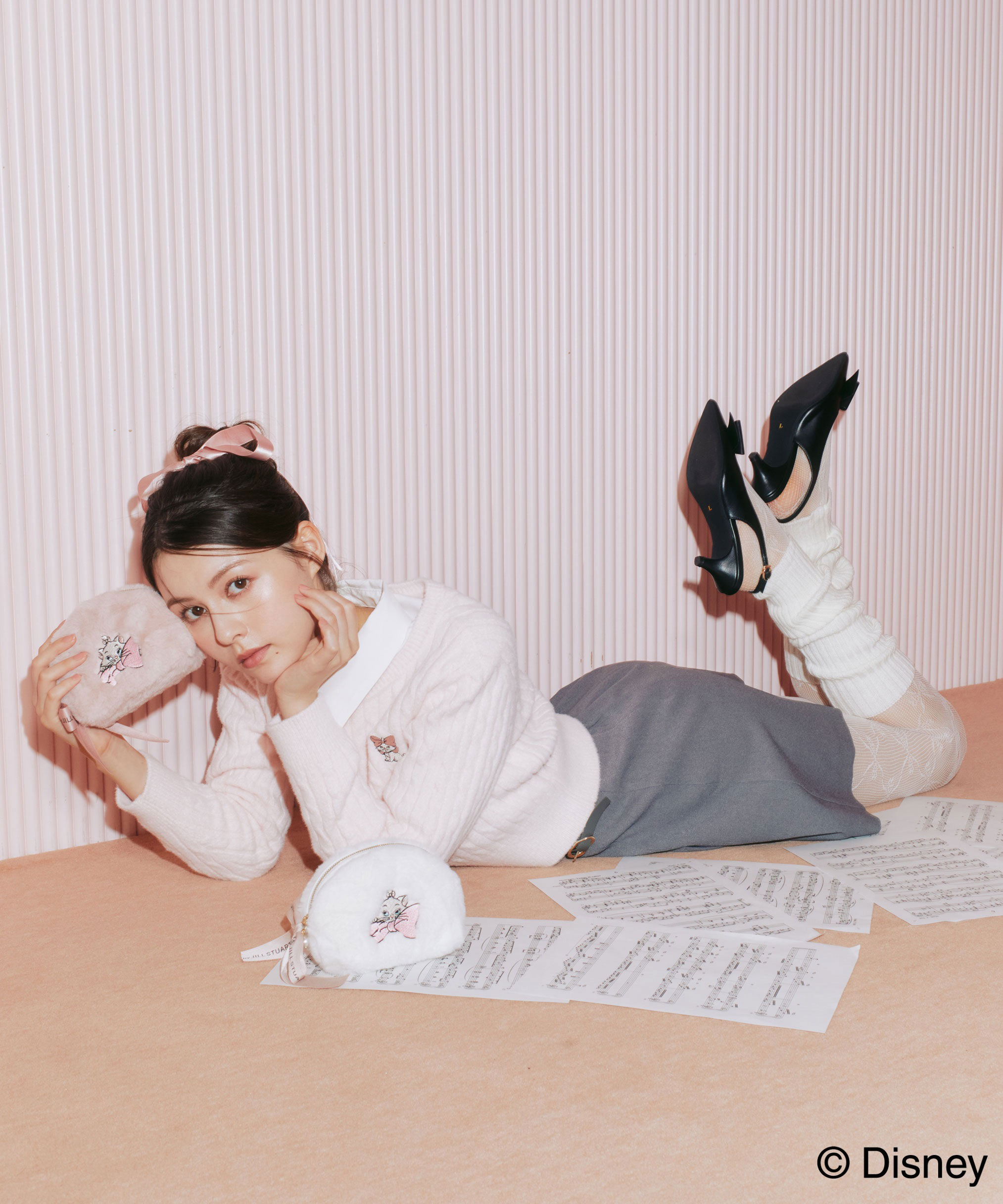  「Disney Marie/ラウンドポーチ」|財布|