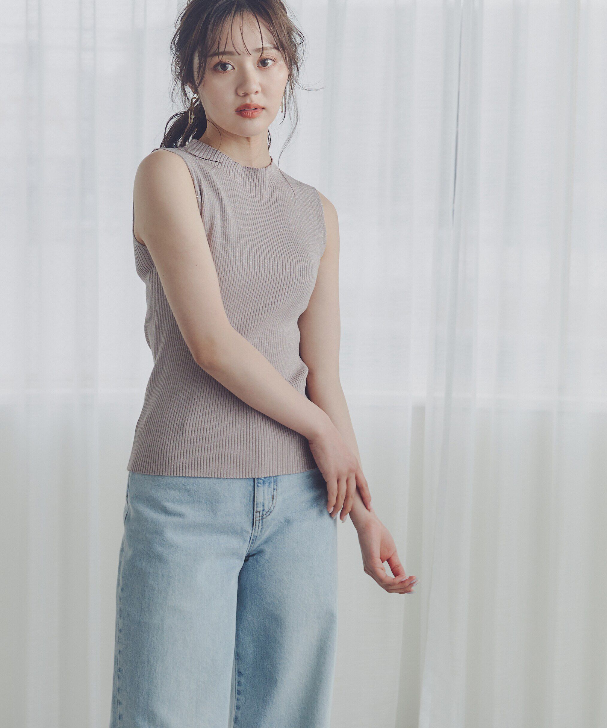 PROPORTION BODY DRESSING「ジレ&times;リブノースリニットセット」|その他|