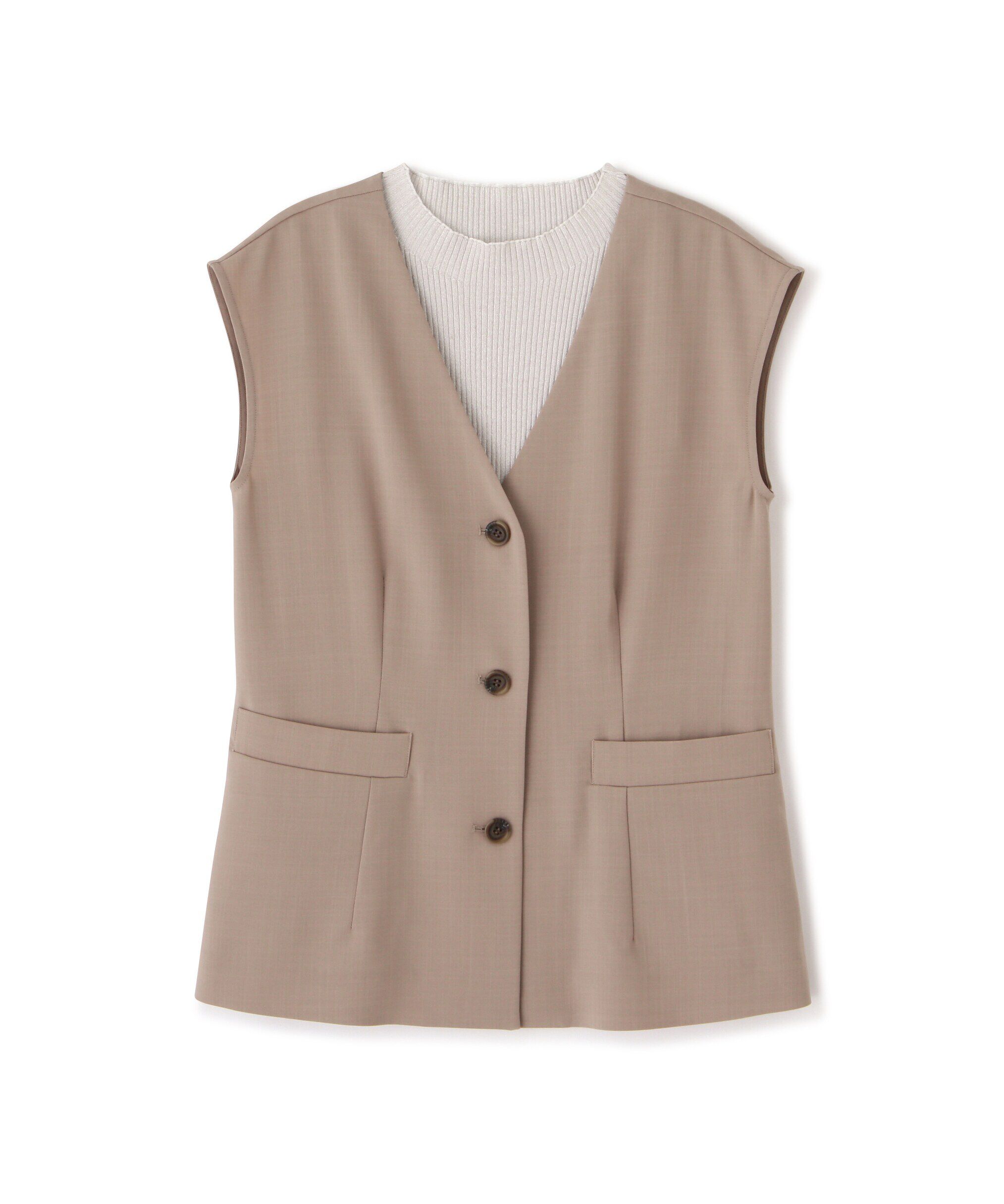 PROPORTION BODY DRESSING「ジレ&times;リブノースリニットセット」|その他|