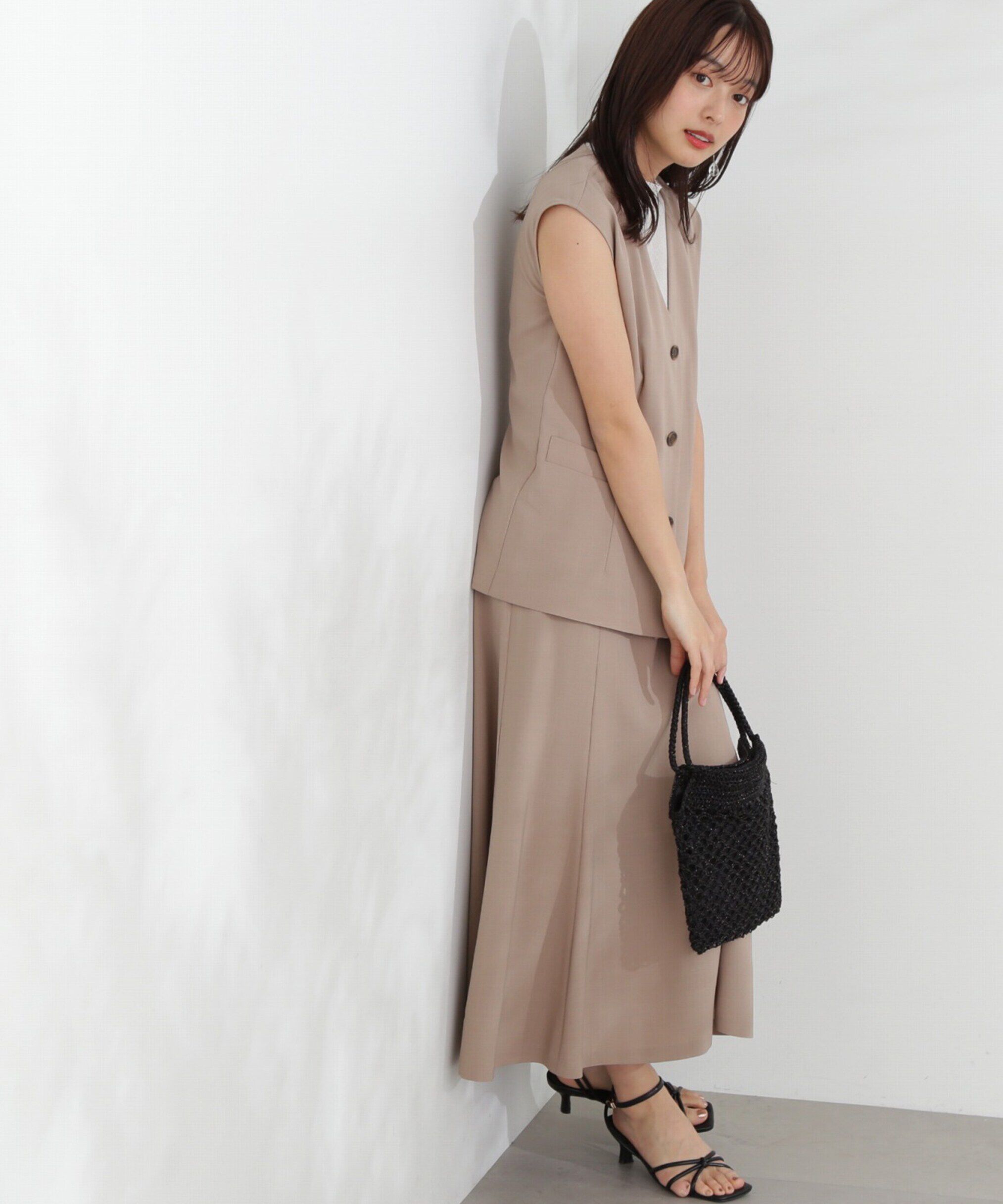 PROPORTION BODY DRESSING「ジレ&times;リブノースリニットセット」|その他|