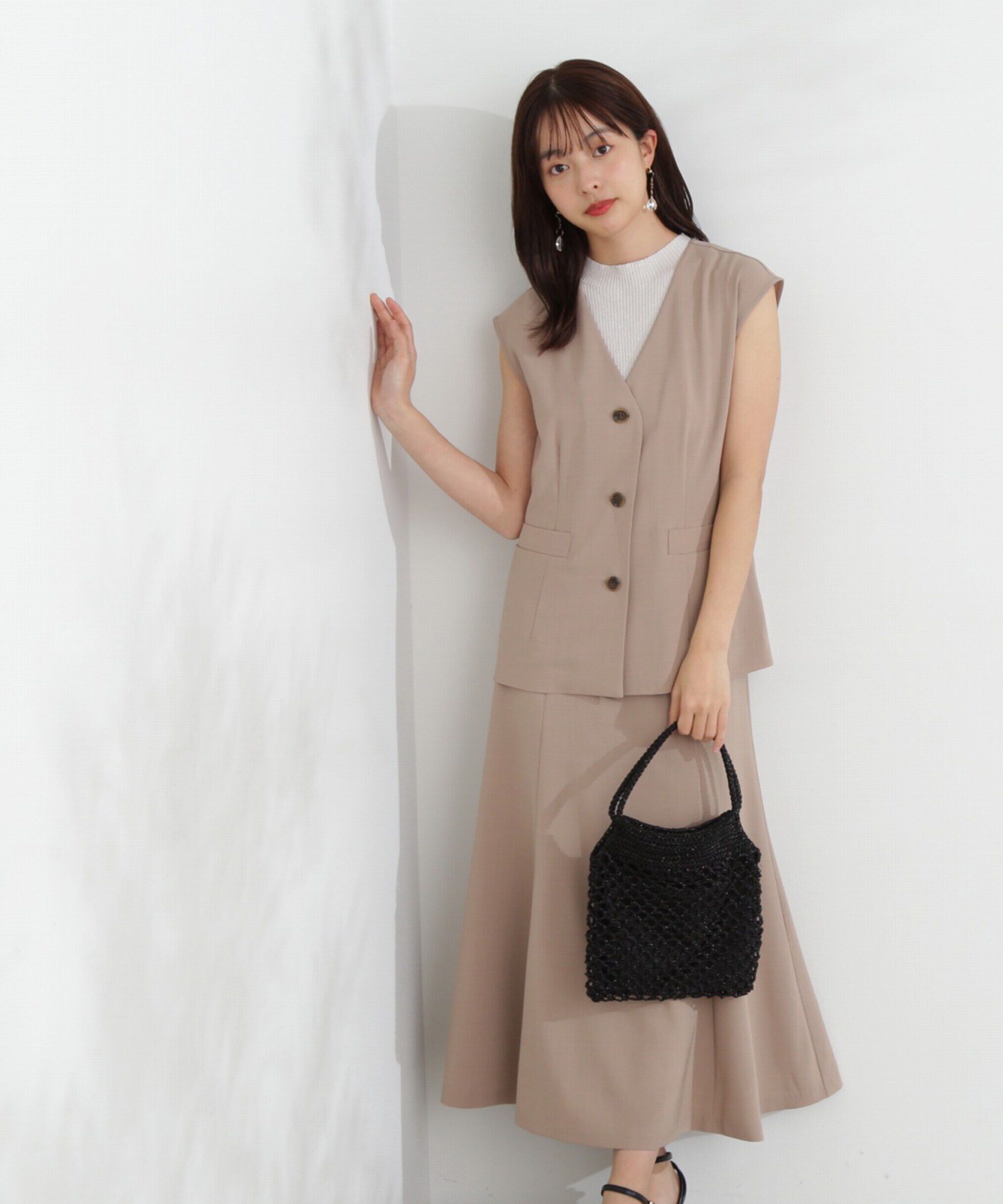 PROPORTION BODY DRESSING「ジレ&times;リブノースリニットセット」|その他|