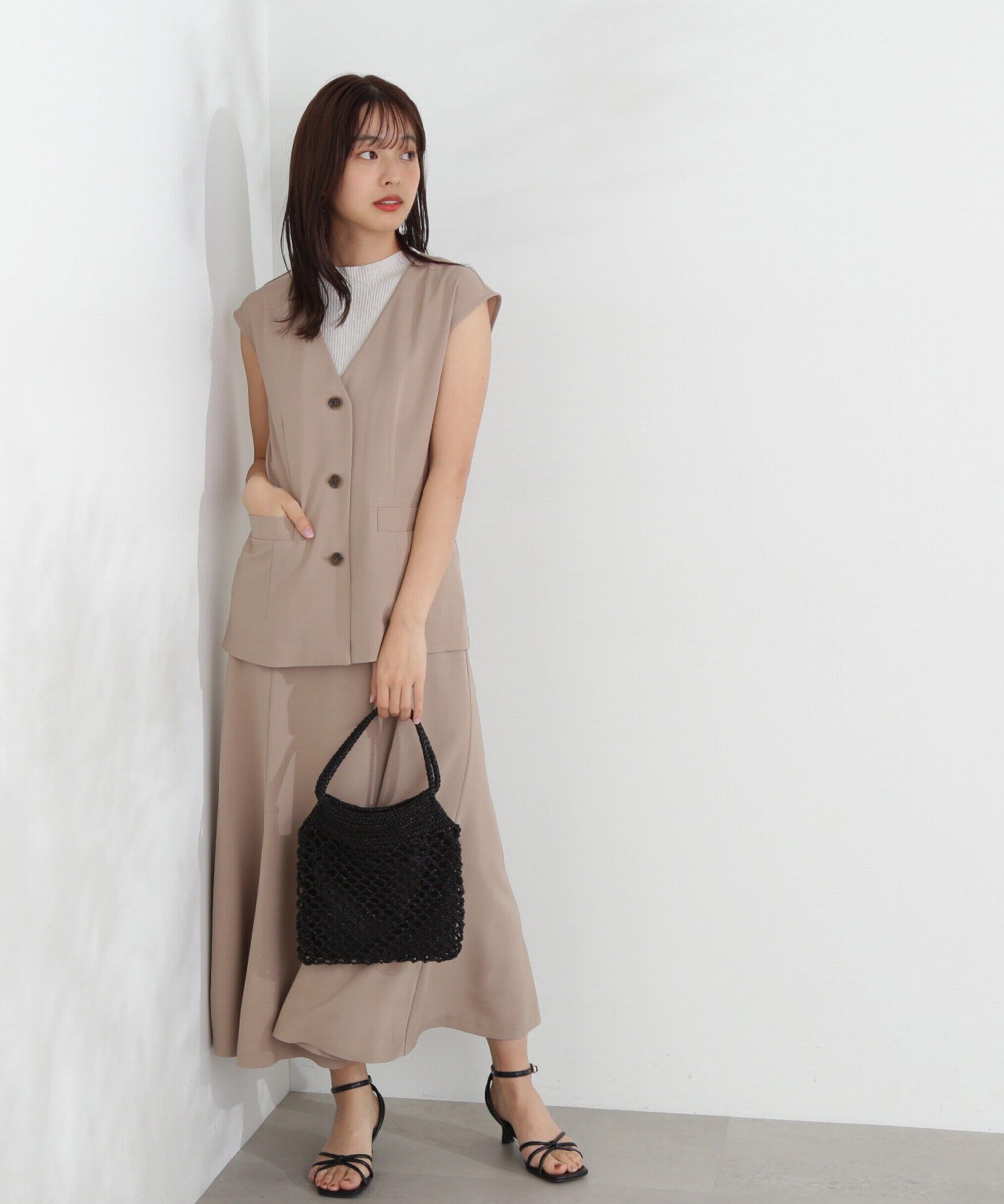 PROPORTION BODY DRESSING「ジレ&times;リブノースリニットセット」|その他|