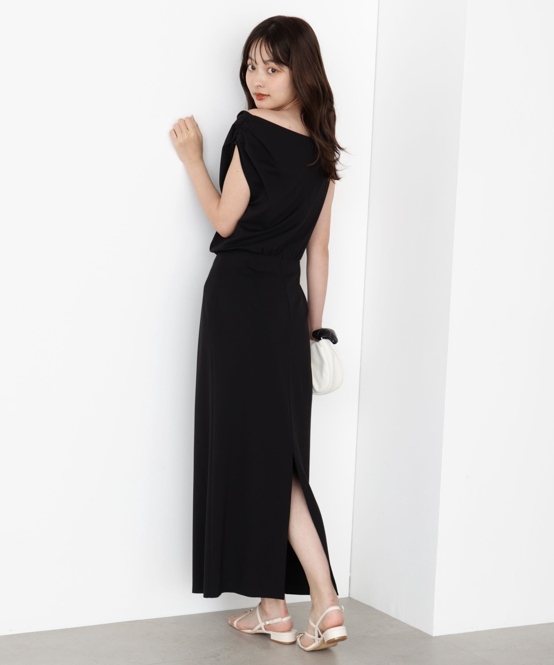 PROPORTION BODY DRESSING「アシメカットワンピース」|ワンピース|