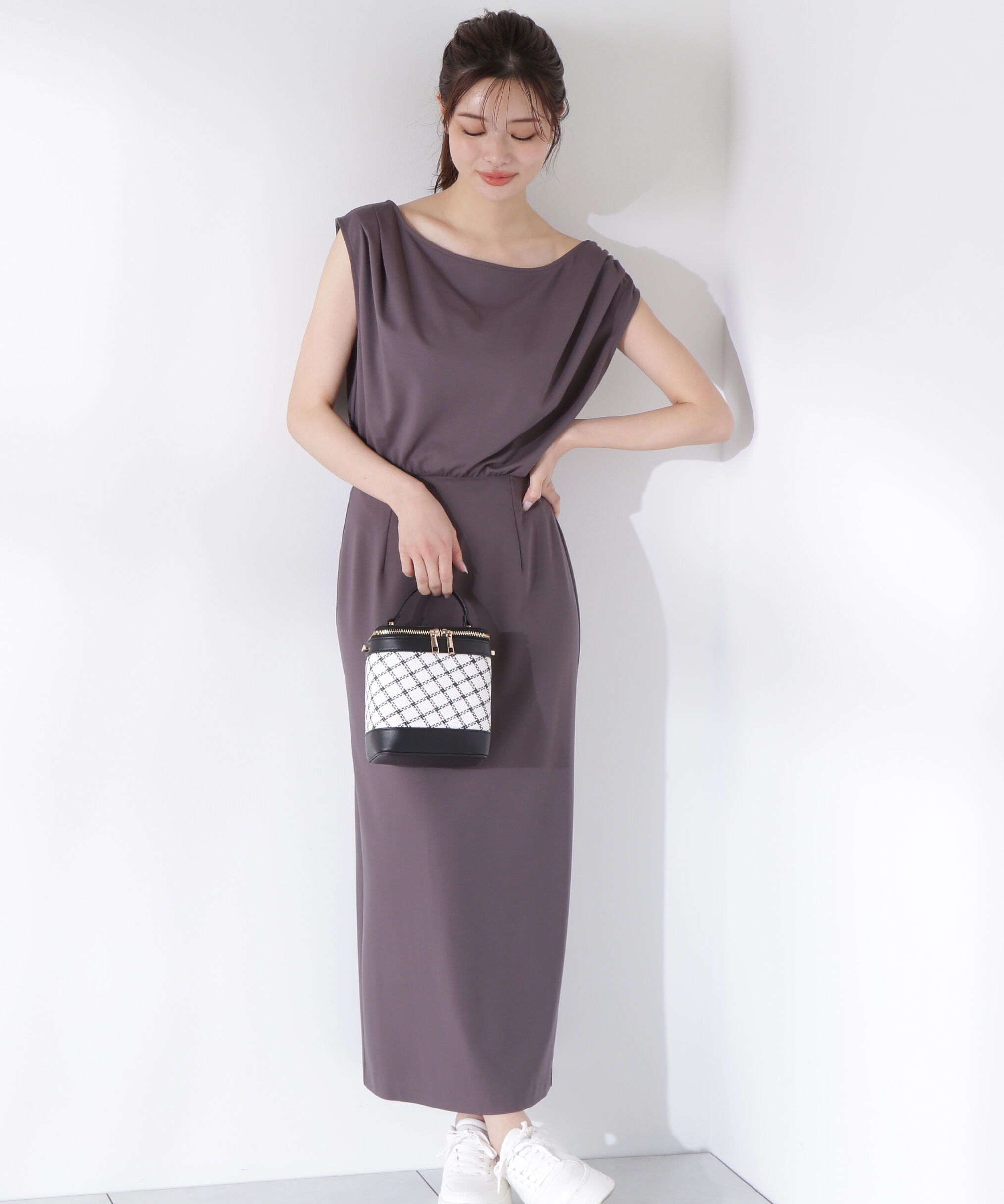 PROPORTION BODY DRESSING「アシメカットワンピース」|ワンピース|