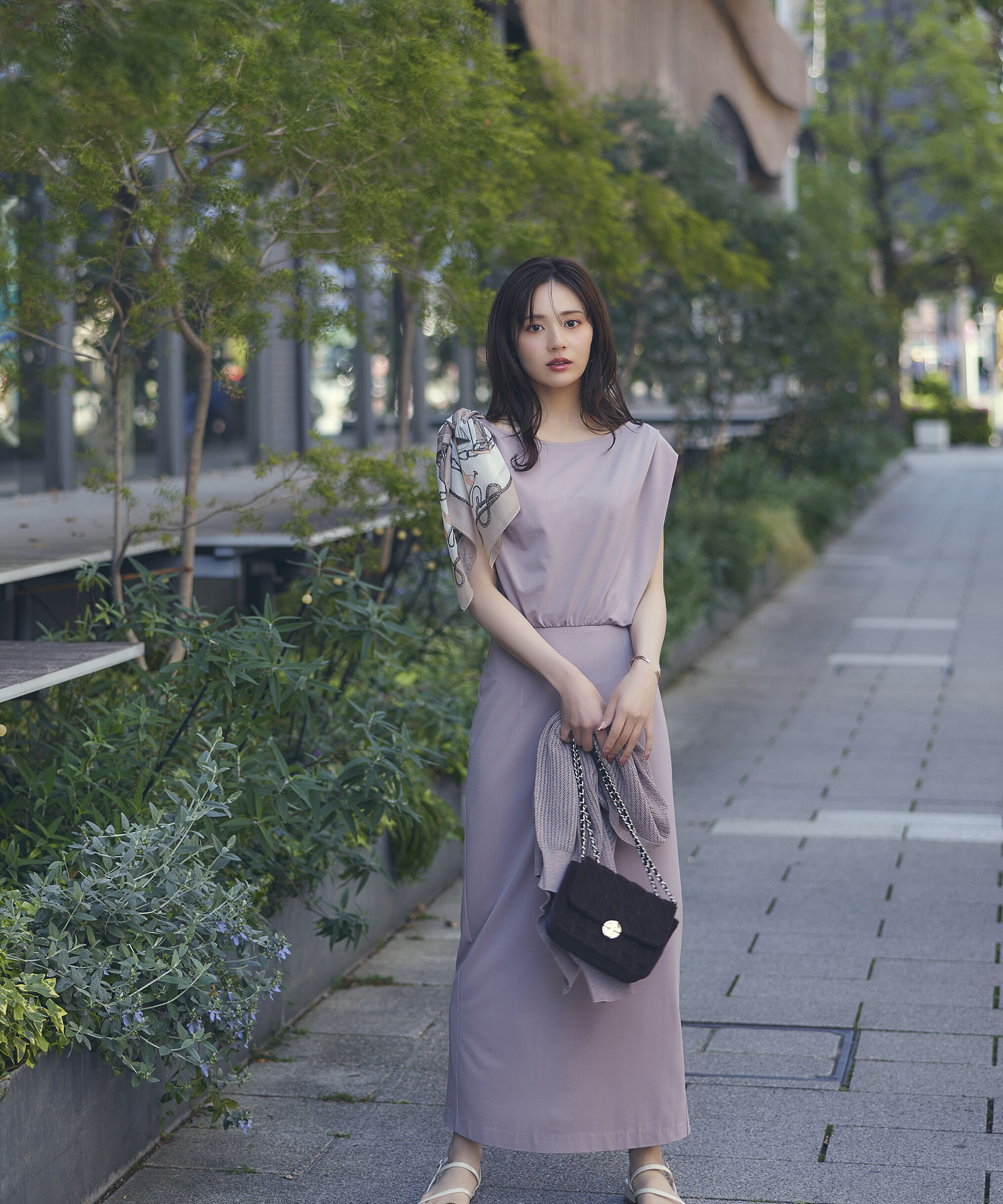 PROPORTION BODY DRESSING「アシメカットワンピース」|ワンピース|ピンク