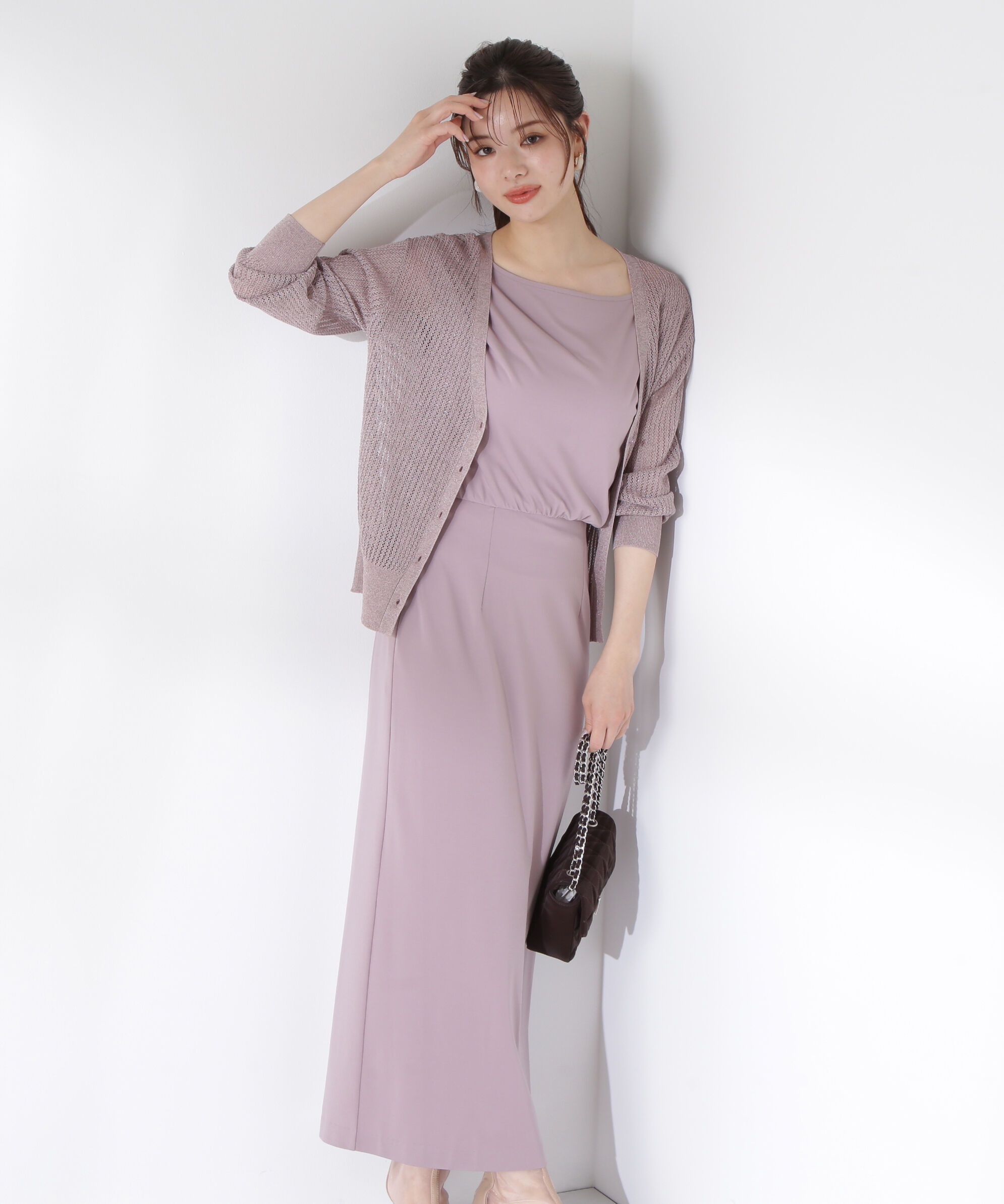 PROPORTION BODY DRESSING「アシメカットワンピース」|ワンピース|