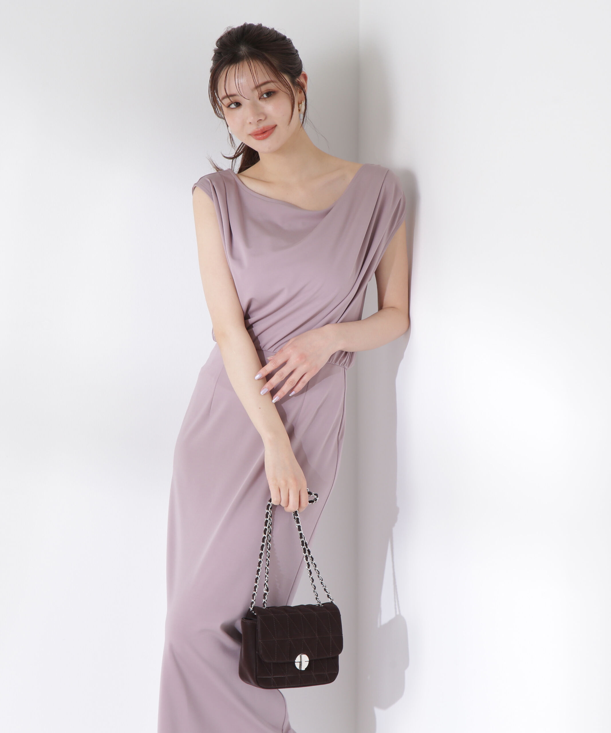 PROPORTION BODY DRESSING「アシメカットワンピース」|ワンピース|