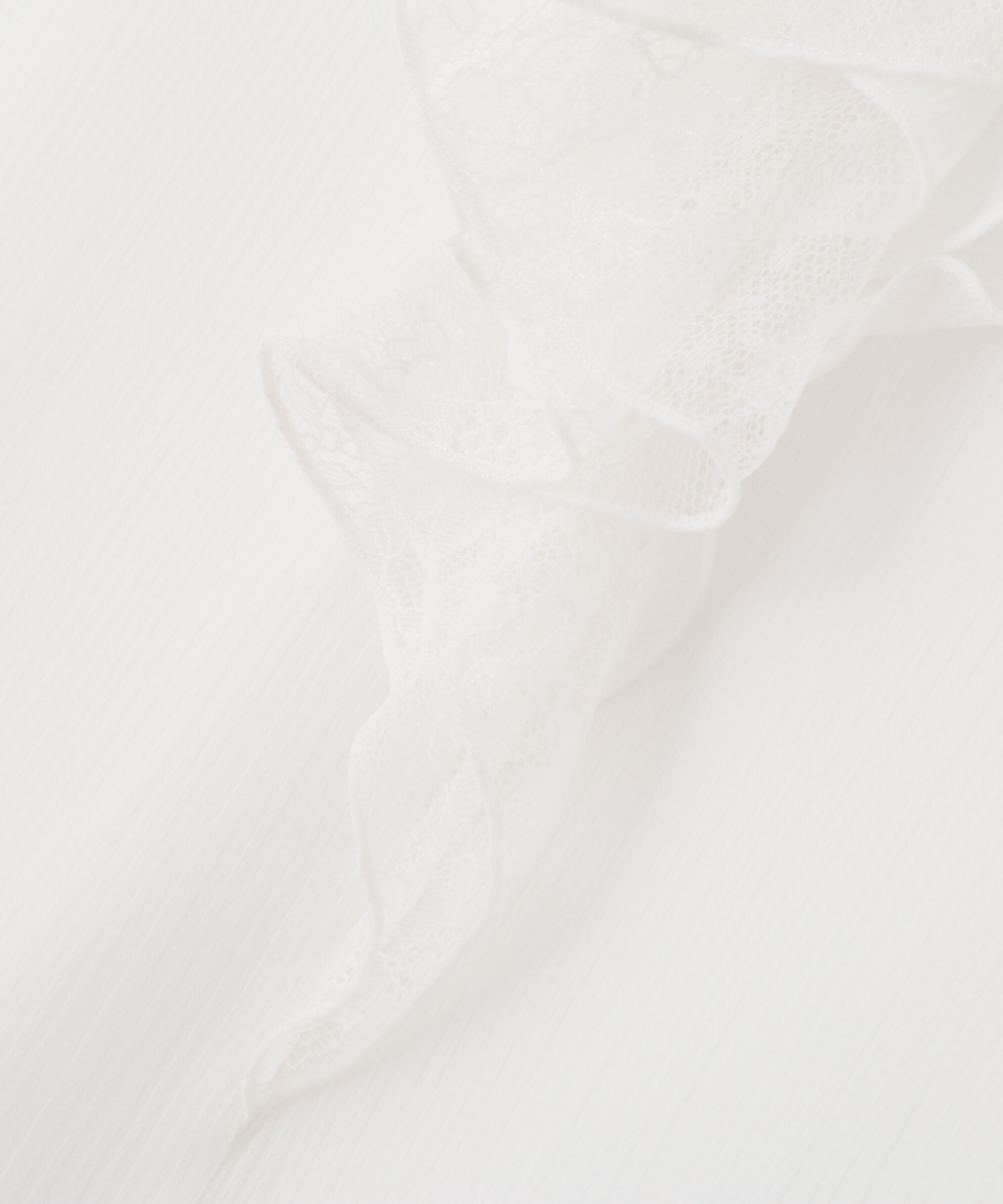 PROPORTION BODY DRESSING「レースフリル楊柳ブラウス」|シャツ・ブラウス|