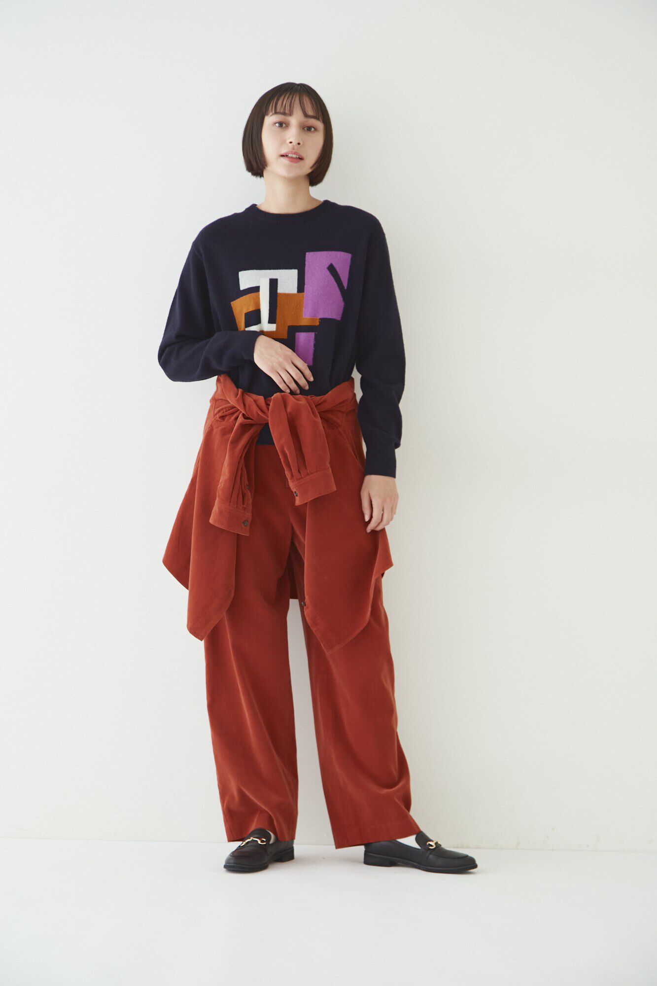  「◆エアーコールセミワイドパンツ」|その他|