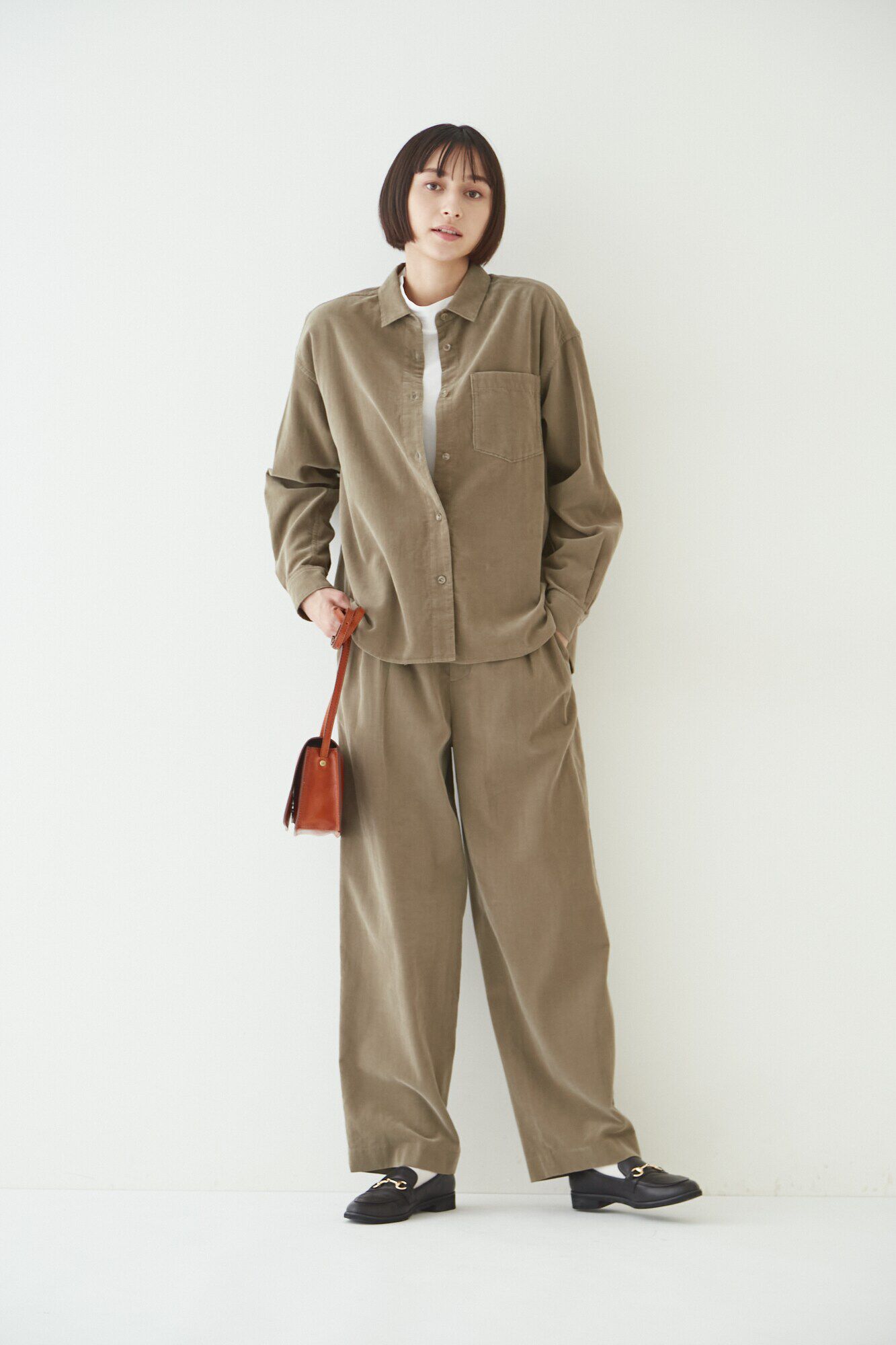  「◆エアーコールセミワイドパンツ」|その他|