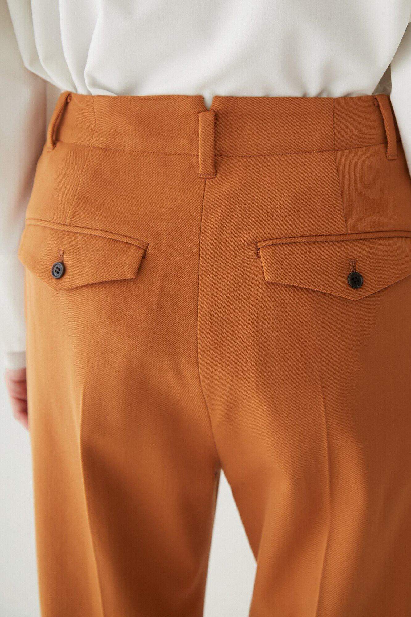  「◆ウールカラーテーパードパンツ」|その他|