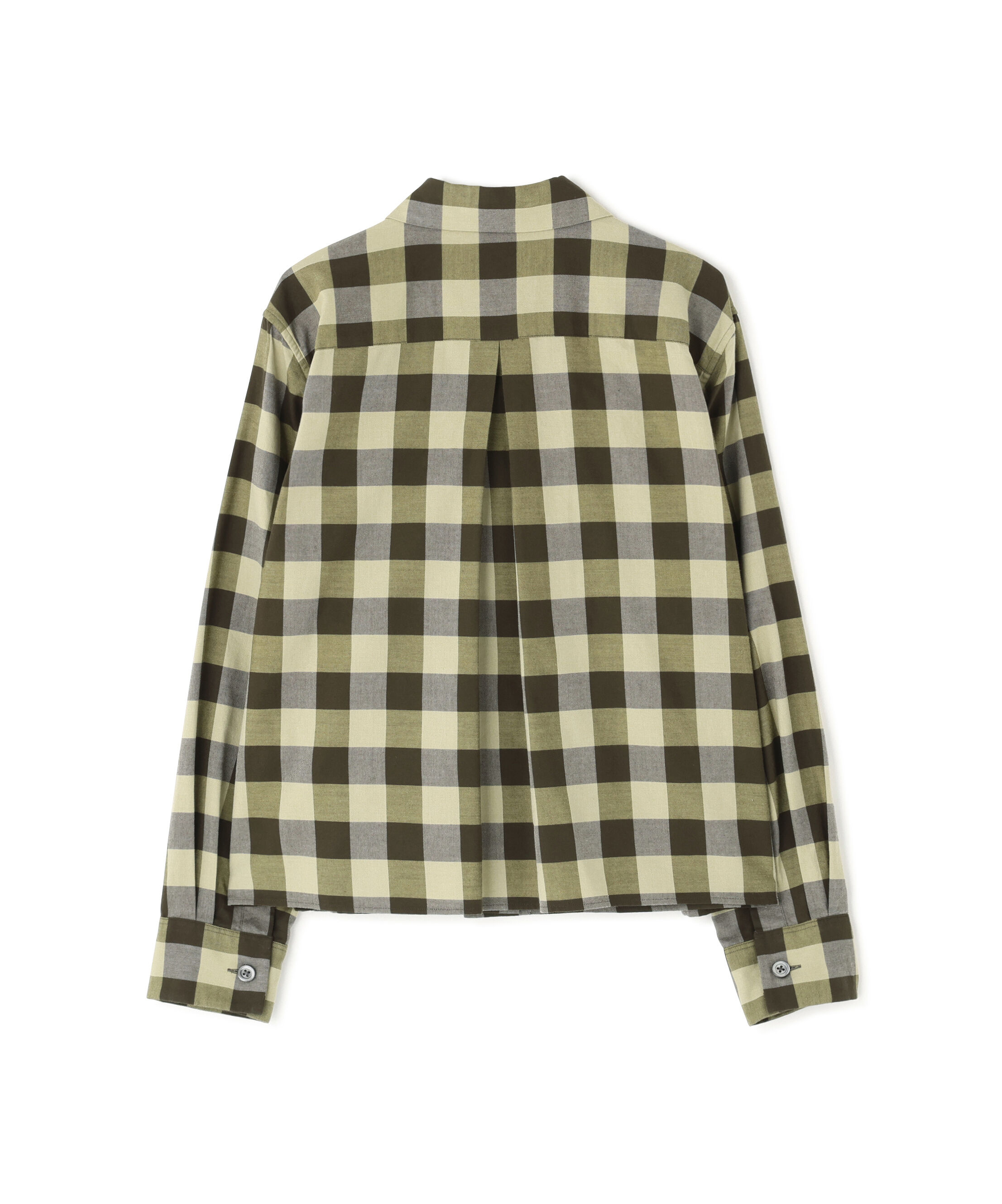  「COTTON CASHMERE CHECK SHIRT」|シャツ・ブラウス|