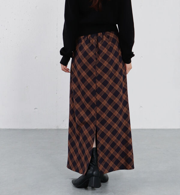 archives「バイアスチェックナロースカート」|スカート|