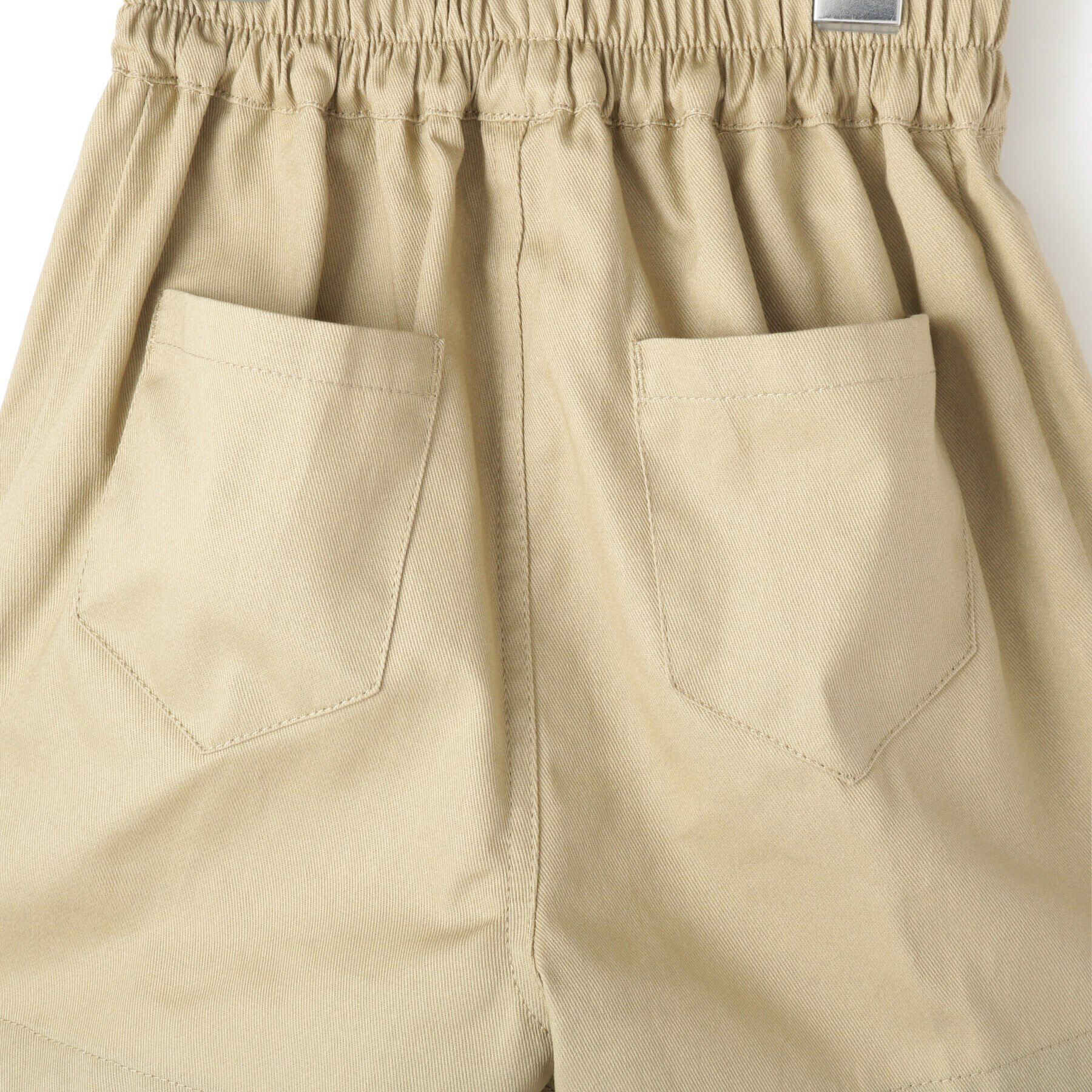 SHOO･LA･RUE「【100-150cm】大人ぽい着こなしに サイドレースアップ ショートパンツ」|キュロット|