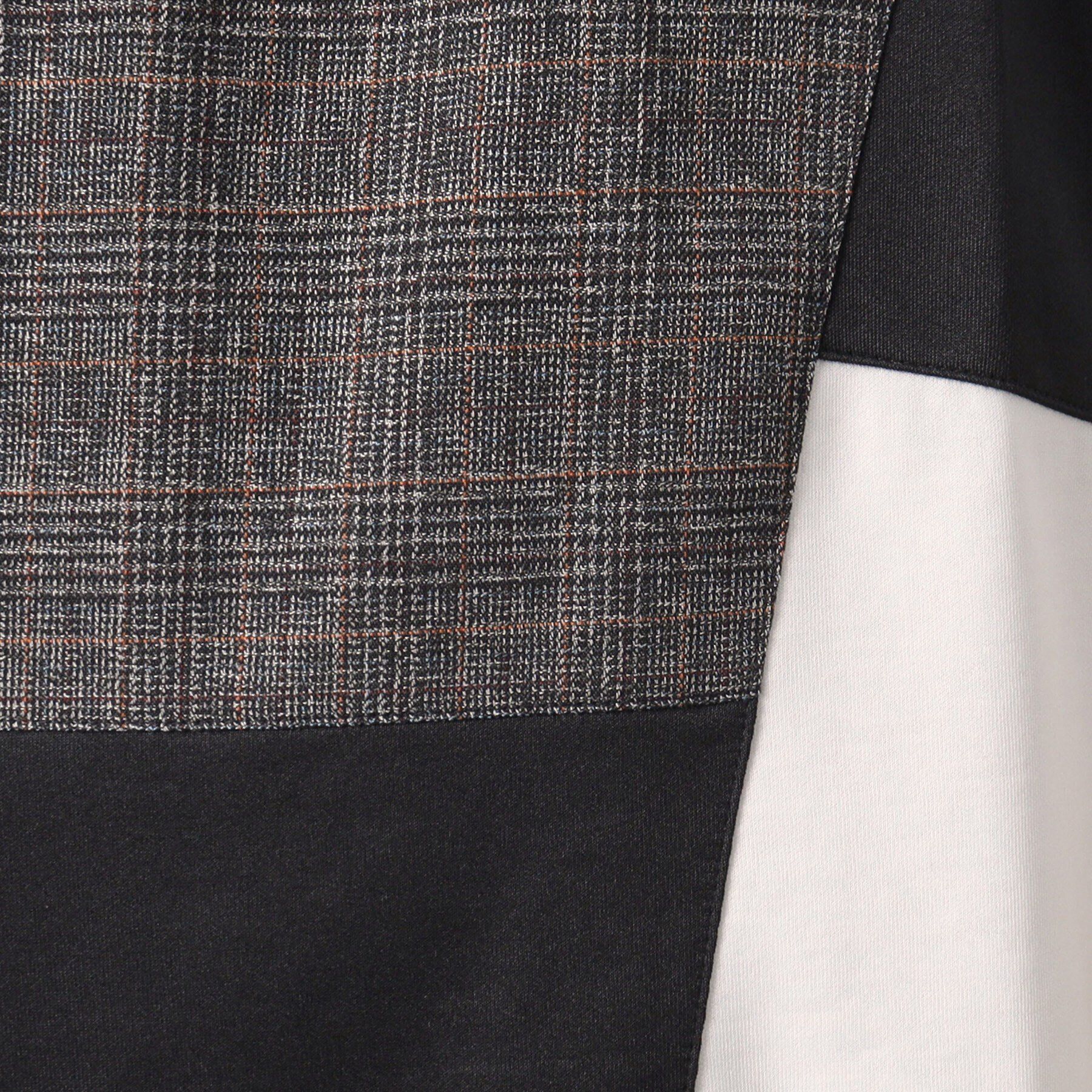 Dessin「ツイード切替ブロックTシャツ」|Tシャツ・カットソー|