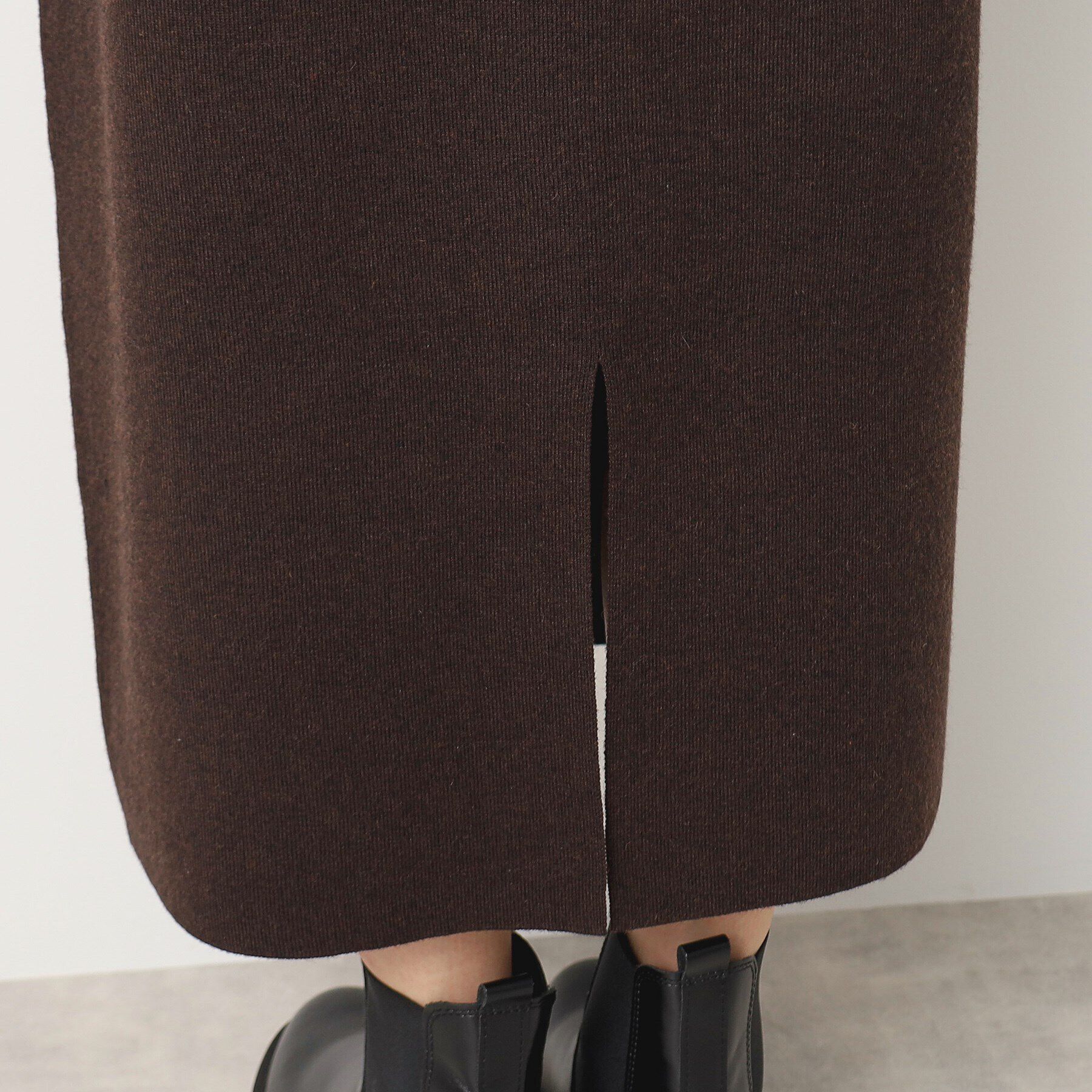 Dessin「【セットアップ企画・洗える】シャツ付きニット＆スカート」|スーツ|