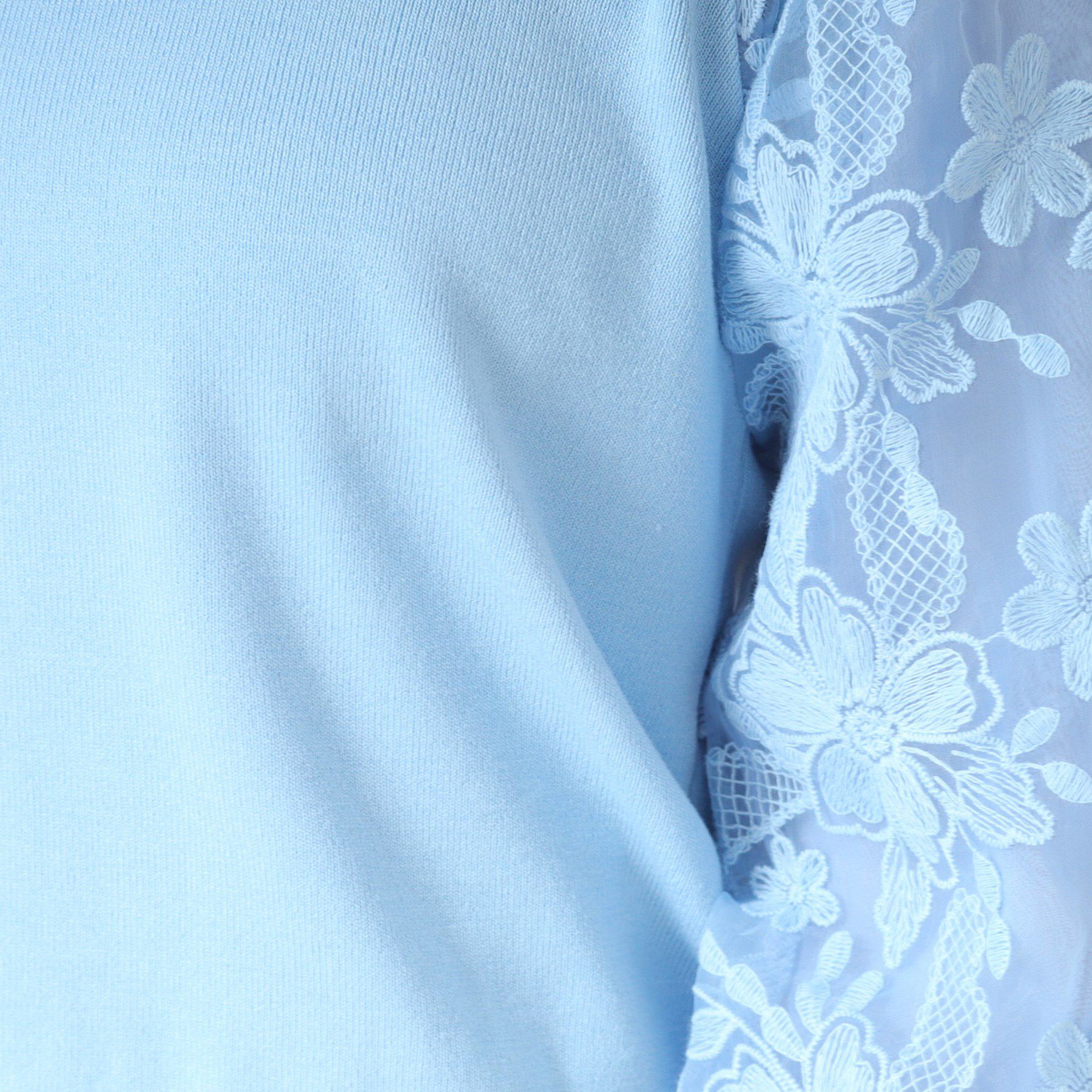 ITS&rsquo;DEMO「【通勤／手洗い可】袖レースニット」|ニット・セーター|