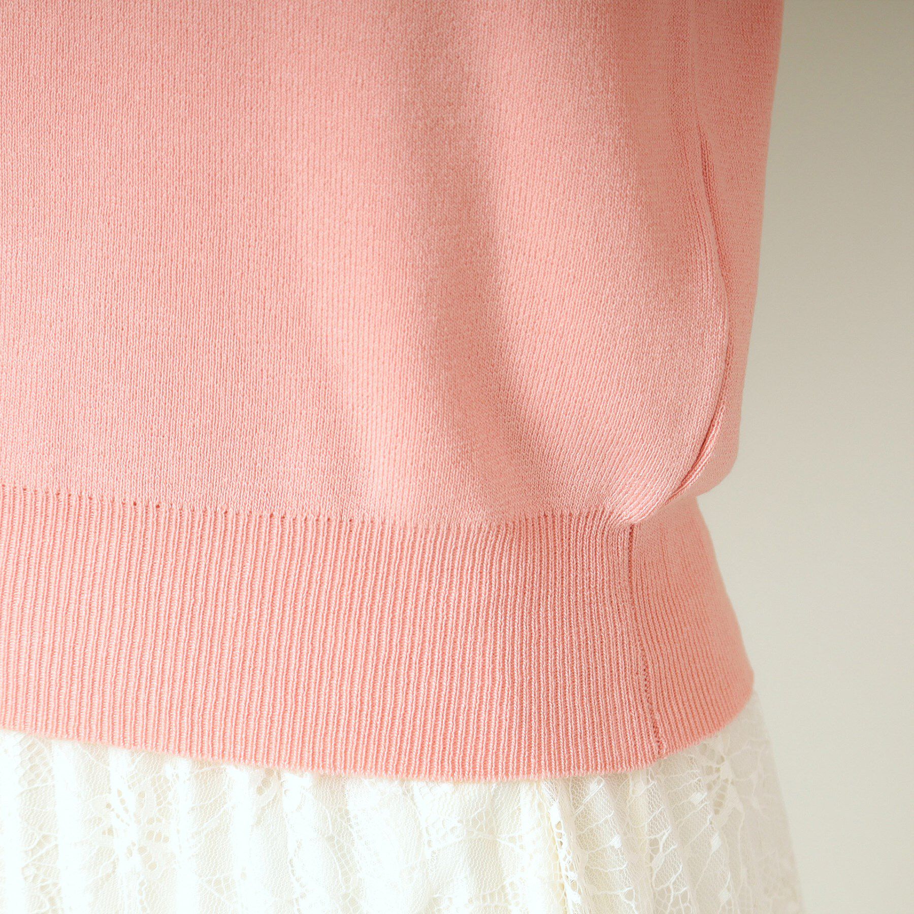 ITS&rsquo;DEMO「【通勤／手洗い可】袖レースニット」|ニット・セーター|