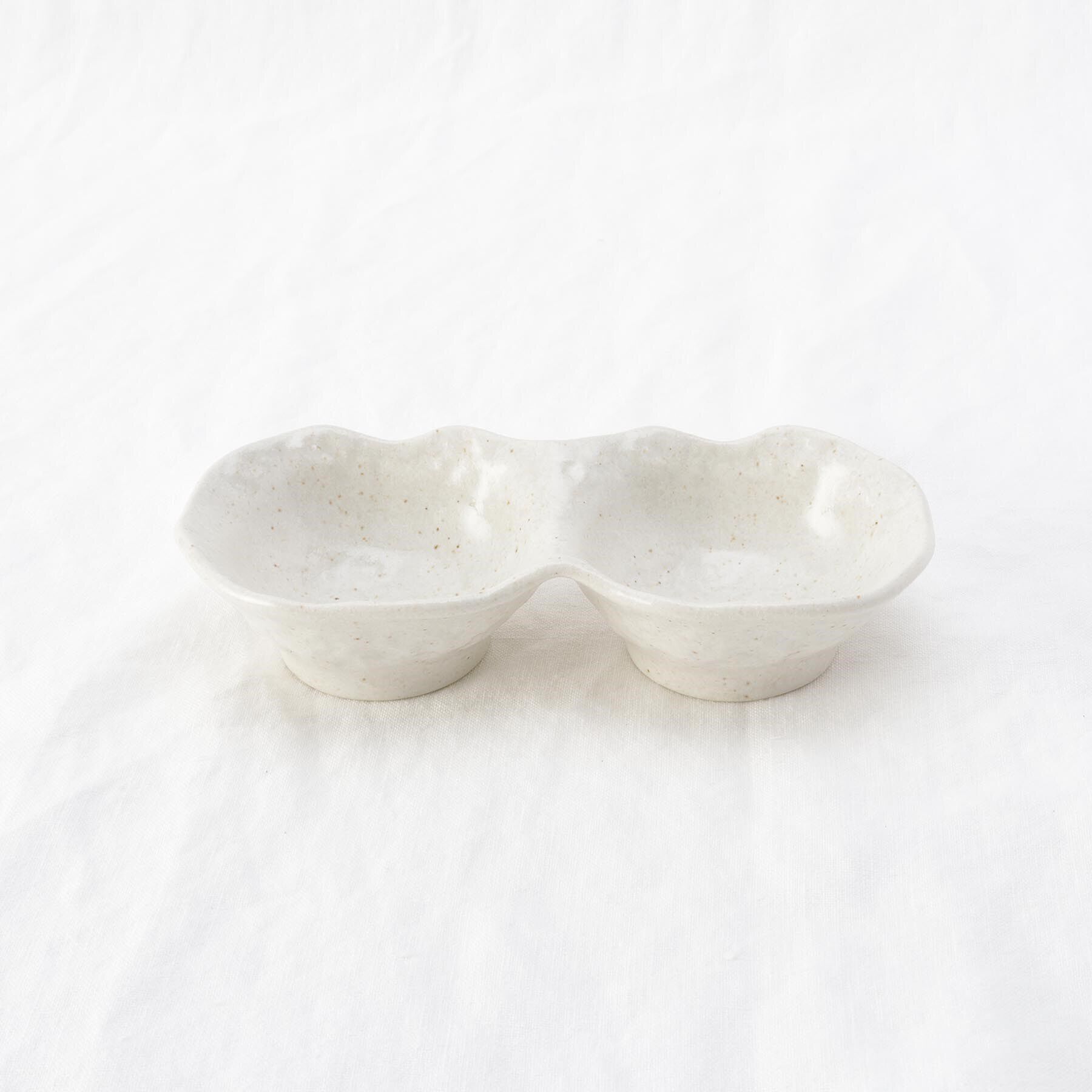 212 KITCHEN STORE「饗の器 2つ仕切り皿 深 WH」|食器・キッチングッズ|その他