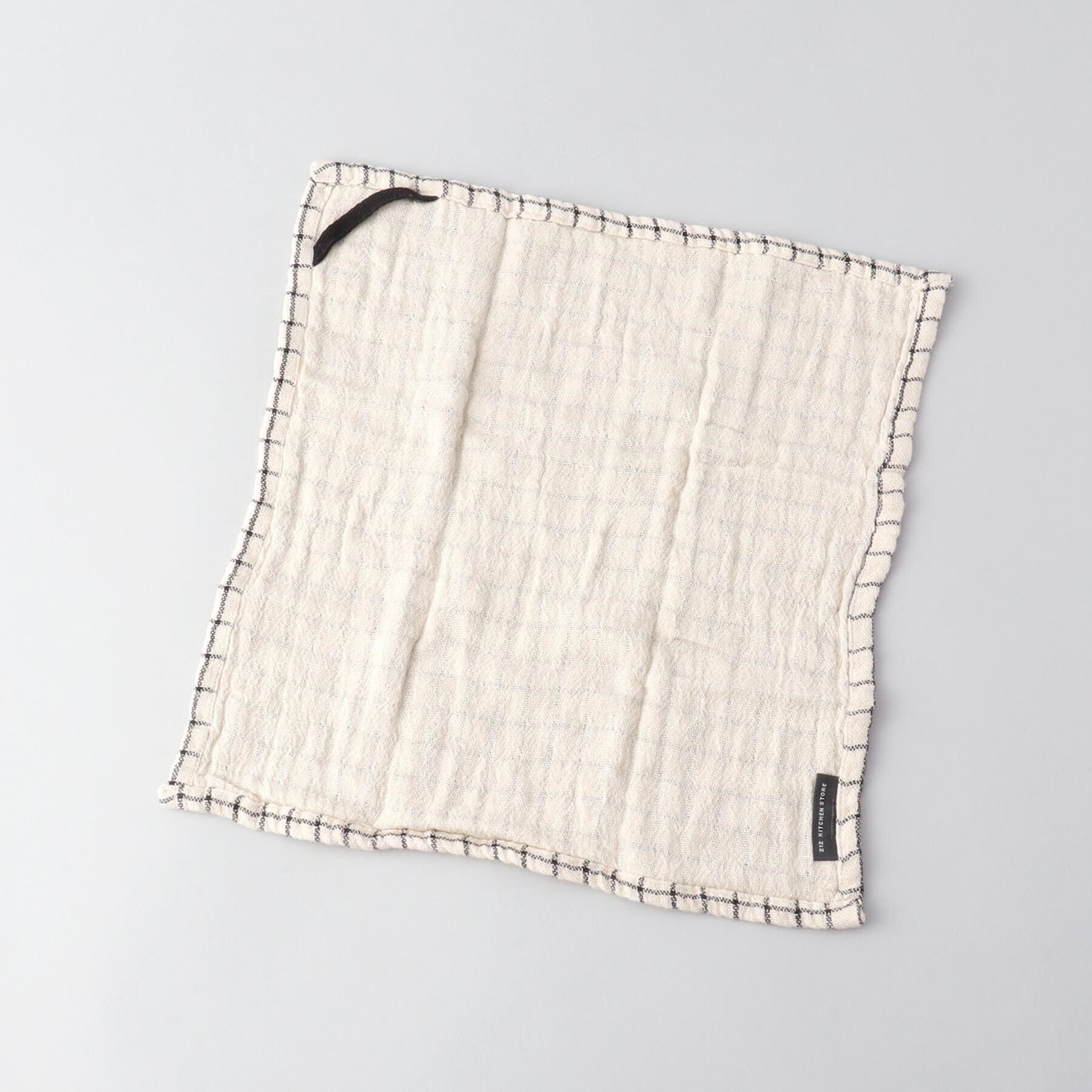 212 KITCHEN STORE「格子ガーゼキッチンクロス BK」|食器・キッチングッズ|