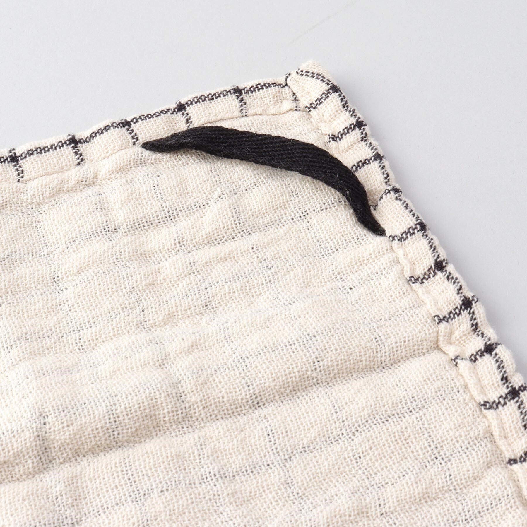 212 KITCHEN STORE「格子ガーゼキッチンクロス BK」|食器・キッチングッズ|