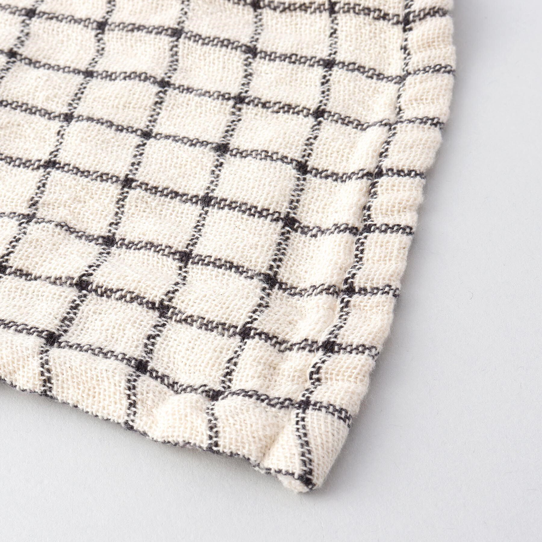 212 KITCHEN STORE「格子ガーゼキッチンクロス BK」|食器・キッチングッズ|