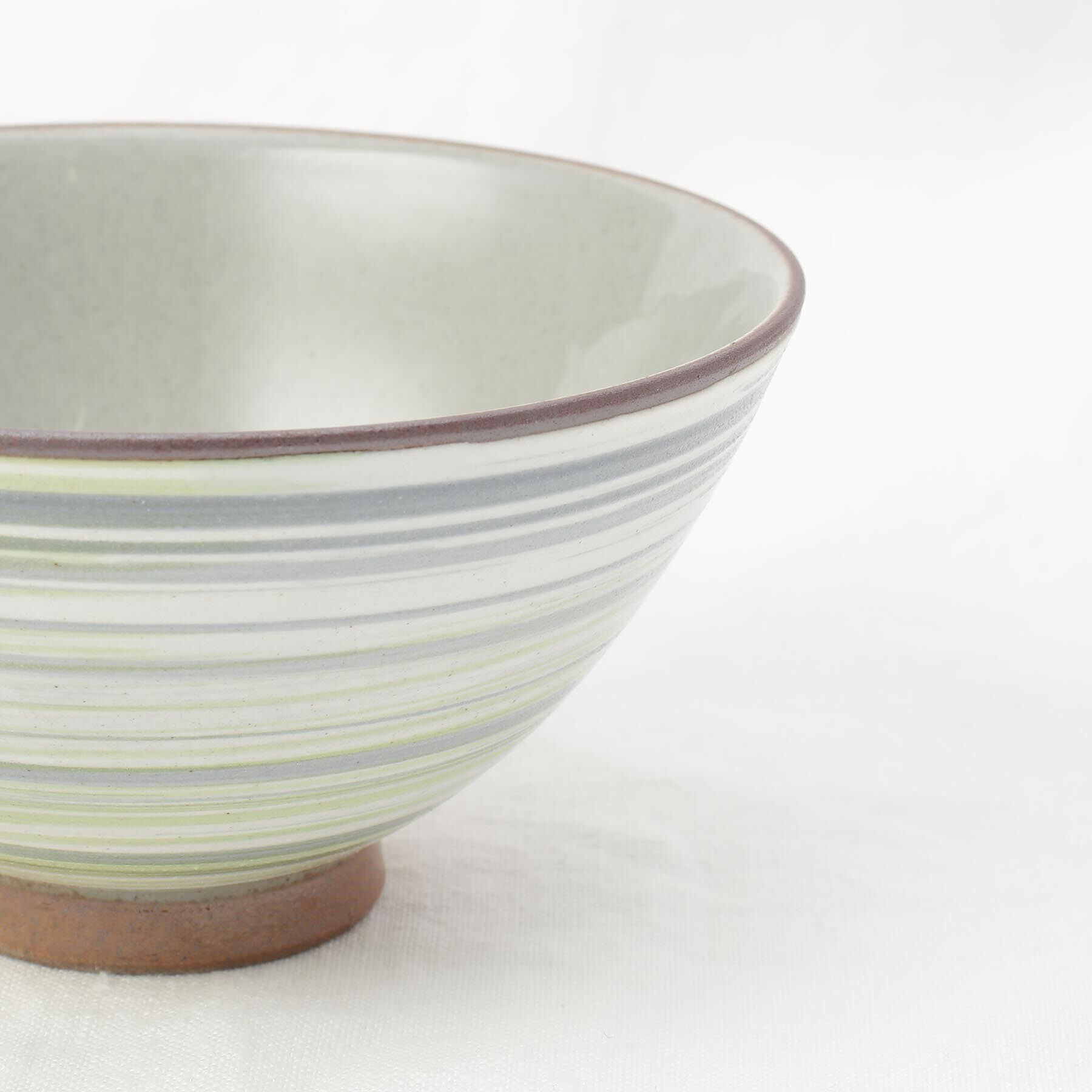 212 KITCHEN STORE「波佐見 粉引かすり茶碗 大 GR」|食器・キッチングッズ|