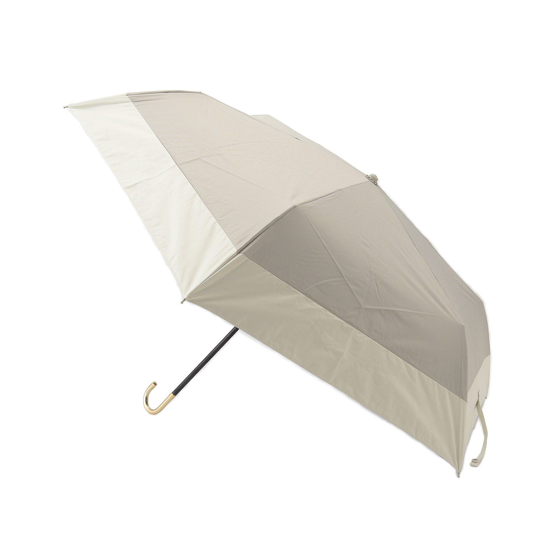 Ober Tashe「【紫外線遮蔽率90％以上/晴雨兼用/日傘/折りたたみ傘/UVカット/熱中症対策】バイカラー」|傘|ｸﾞﾚｰ(012)