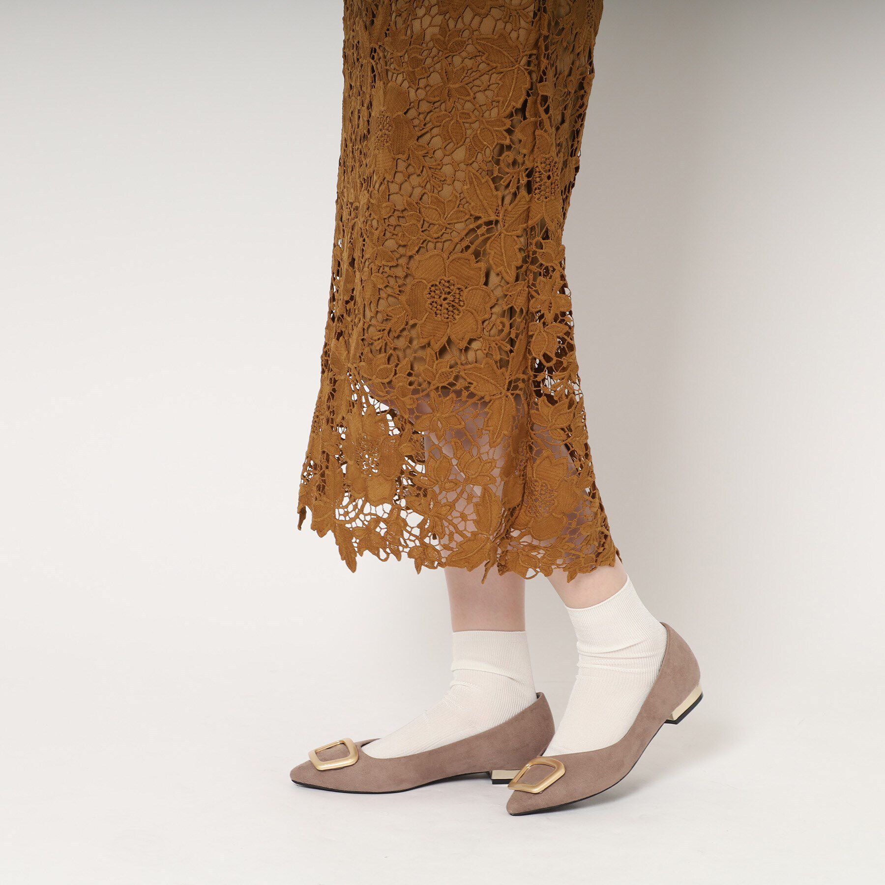 ESPERANZA「モチーフフラットパンプス【ESPERANZA_blanca】」|その他|