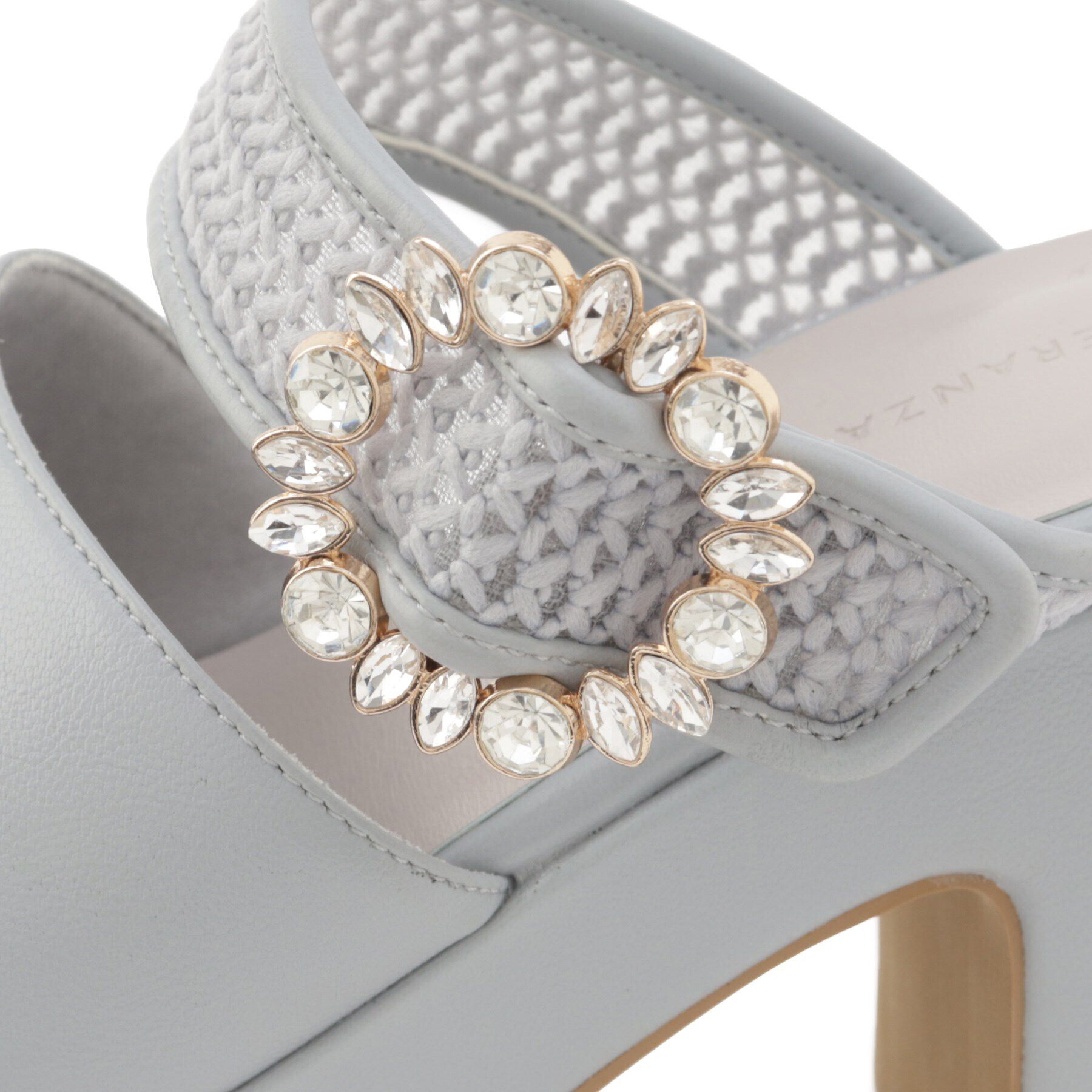 ESPERANZA「飾りバックル一体底ミュール 24SS」|サンダル|