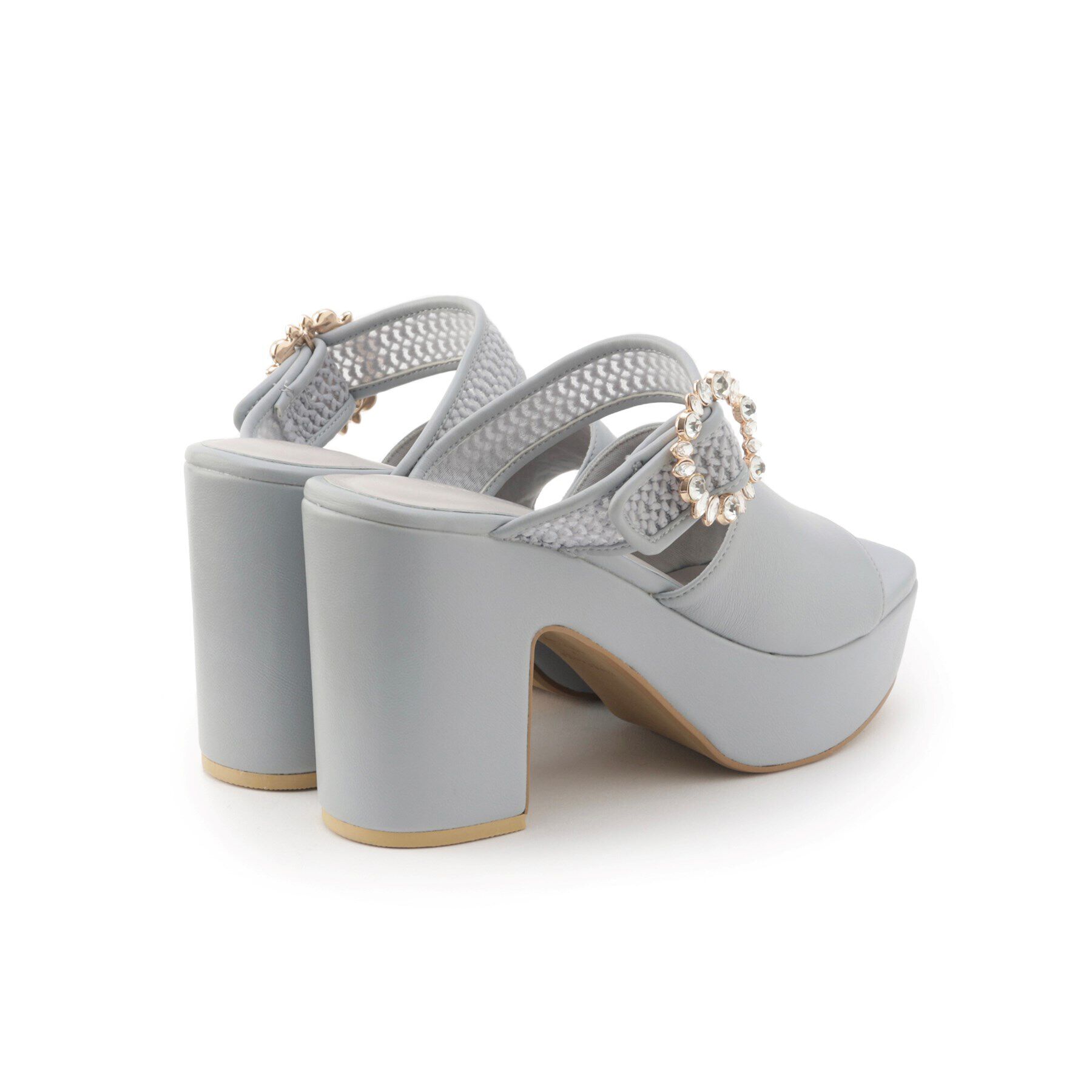 ESPERANZA「飾りバックル一体底ミュール 24SS」|サンダル|