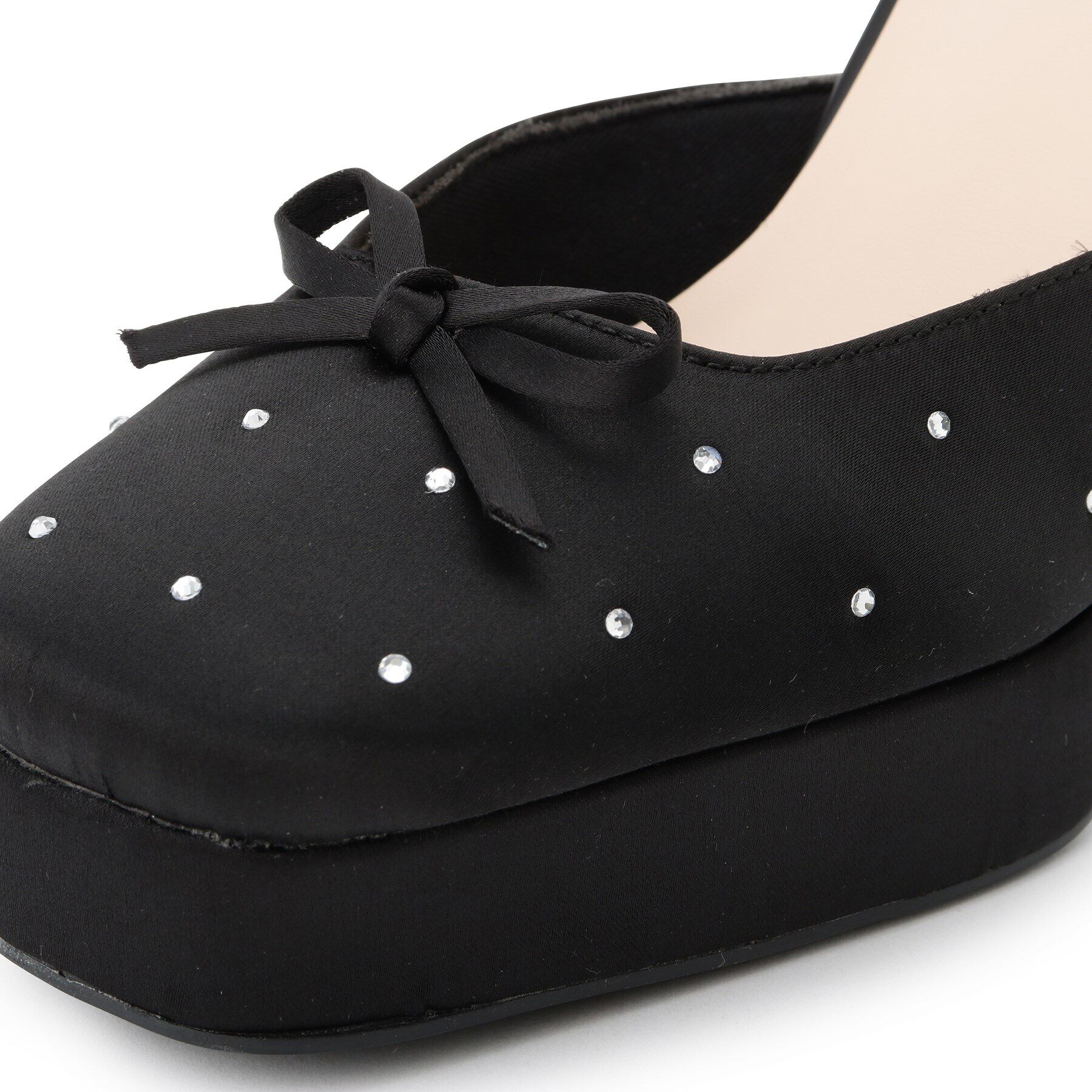 ESPERANZA「リボンサテンパンプス」|パンプス|