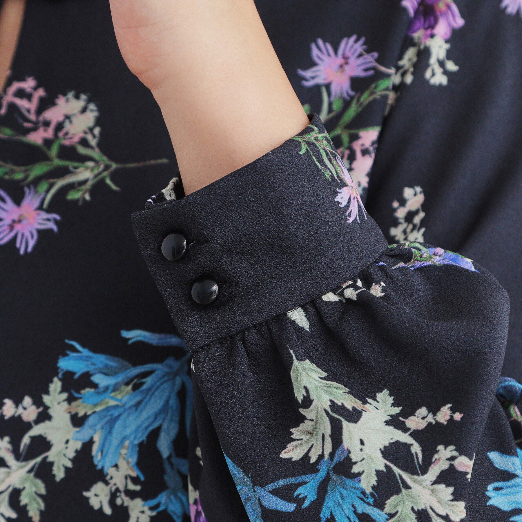 SunaUna「【&yours project／フラワーガーデン】チャイナワンピース」|ワンピース|