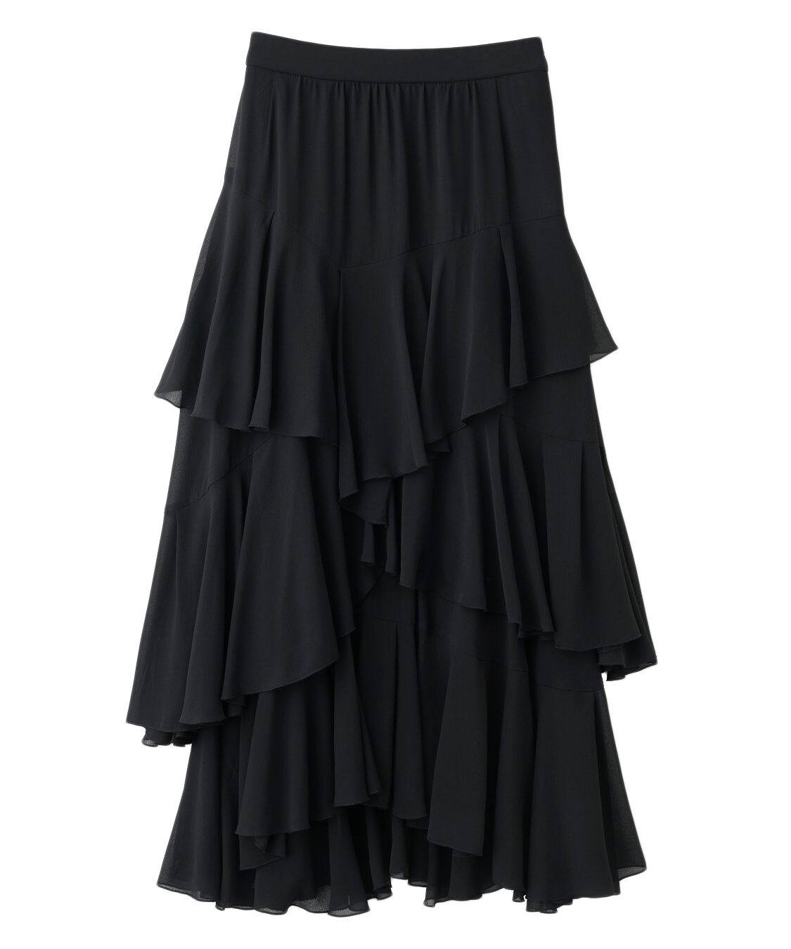 COCO DEAL「ティアードフリルスカート」|スカート|