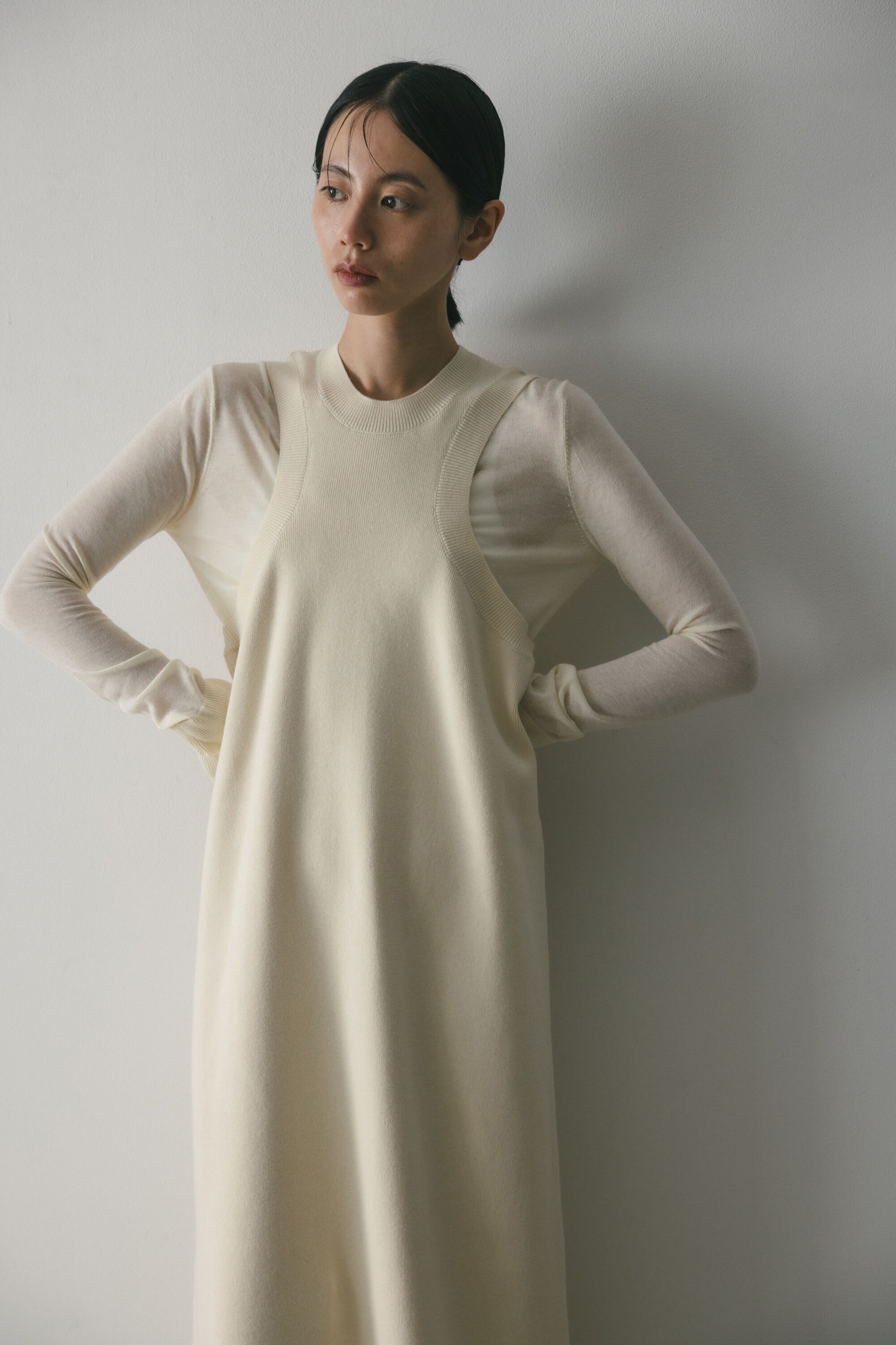 STYLEMIXER「2ピースアメスリニットシアーワンピース」|ワンピース|