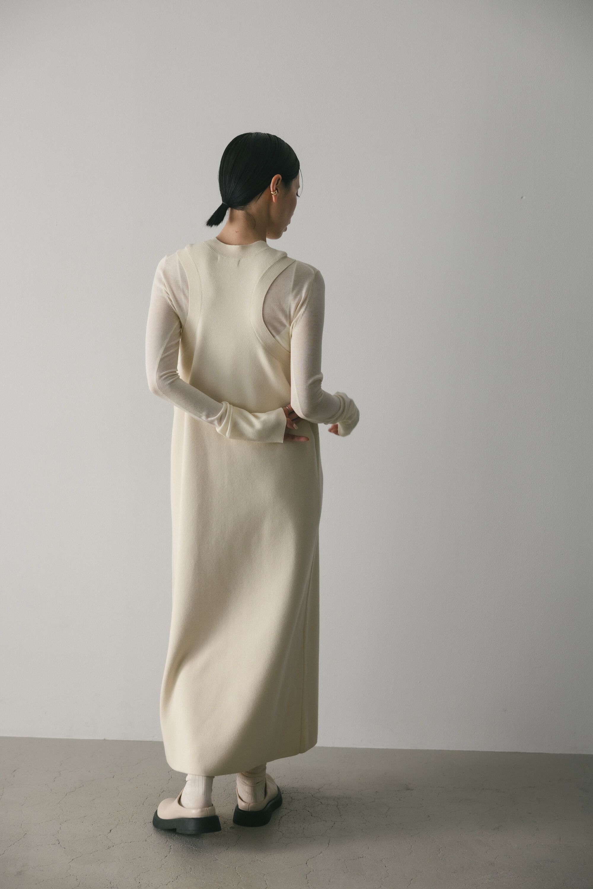 STYLEMIXER「2ピースアメスリニットシアーワンピース」|ワンピース|