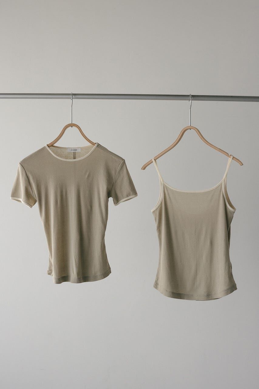 STYLEMIXER「バイカラーキャミセットトップ」|Tシャツ・カットソー|