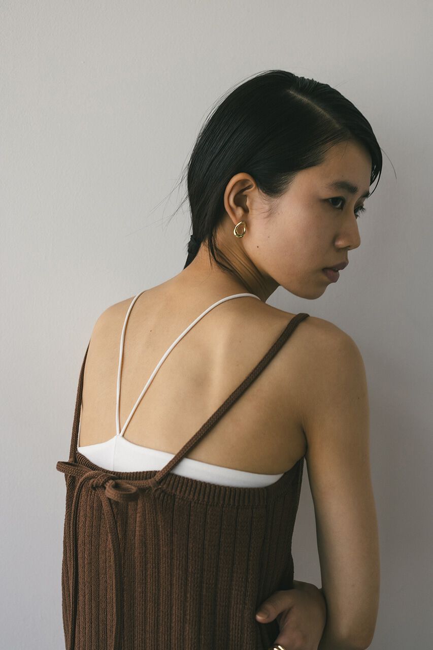 STYLEMIXER「ドライニットワイドリブキャミソール」|キャミソール|