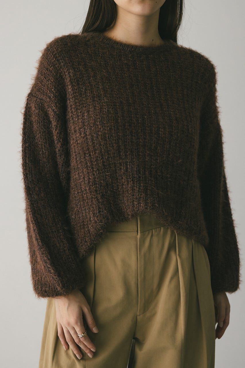 STYLEMIXER「ミックスヘアリーボリュームニット」|ニット・セーター|