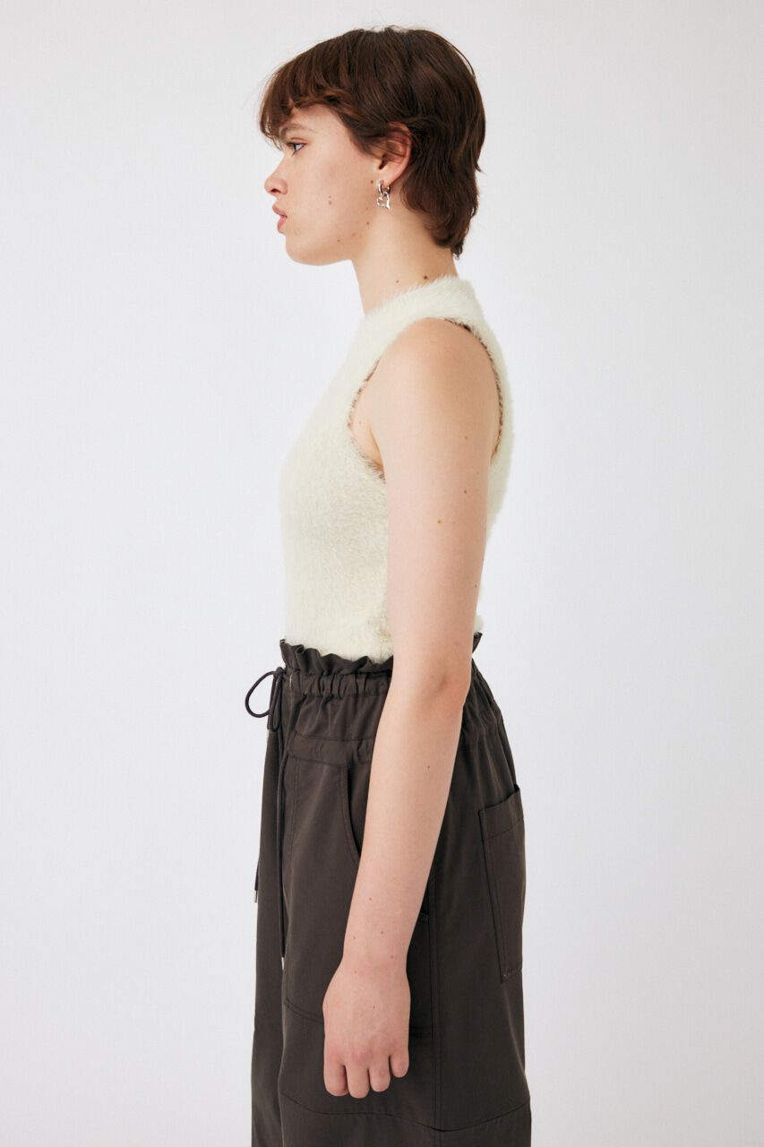 MOUSSY「SHAGGY KNIT ボレロ＆タンク」|ニット・セーター|